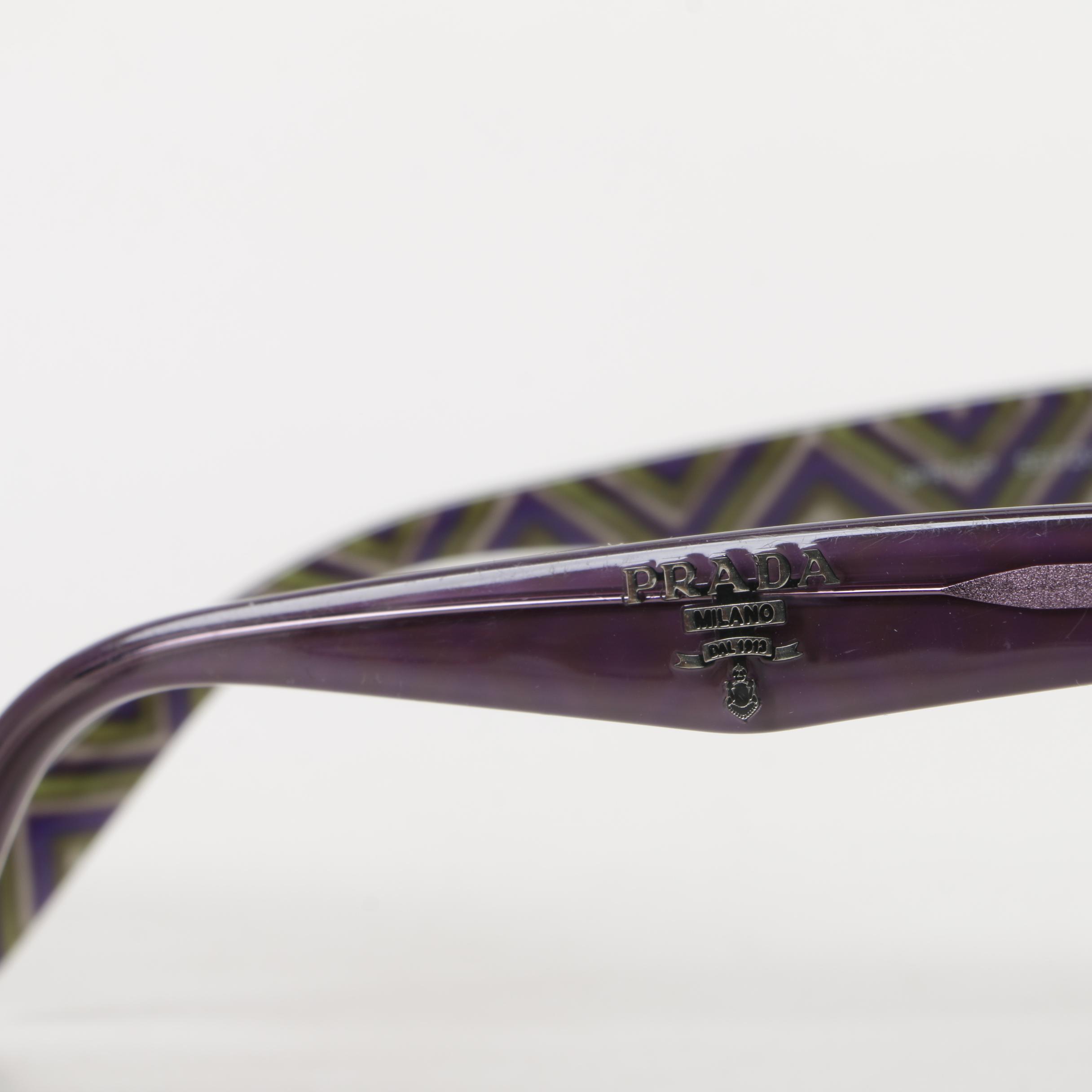 Prada Shield, Wrap and Cat Eye Sunglasses, Made in Italy