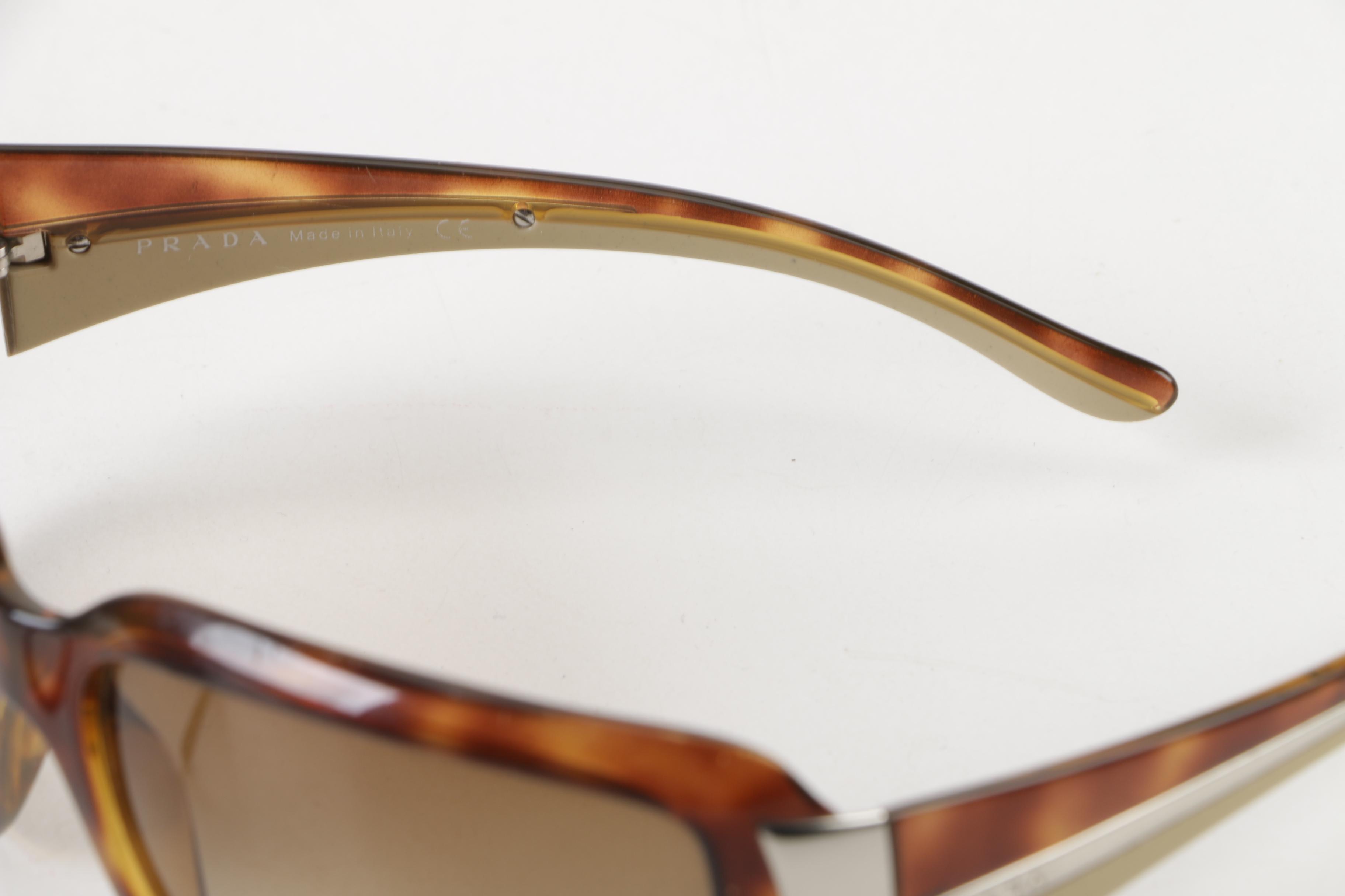 Prada Shield, Wrap and Cat Eye Sunglasses, Made in Italy