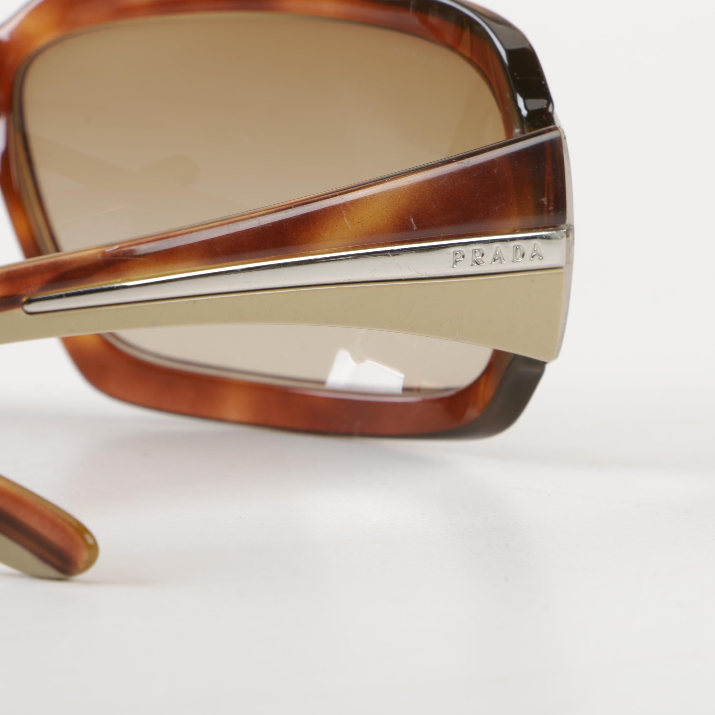 Prada Shield, Wrap and Cat Eye Sunglasses, Made in Italy