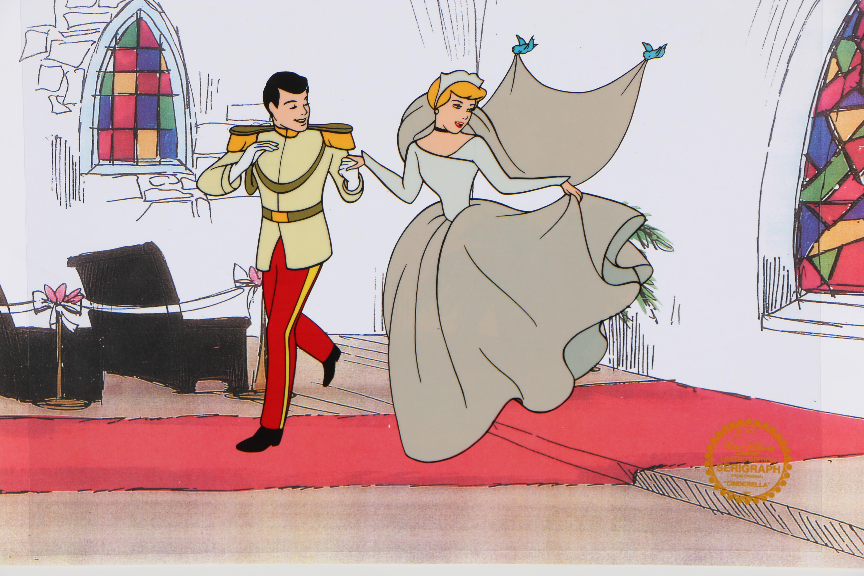 Reproduction Sericel from Disney's "Cinderella"