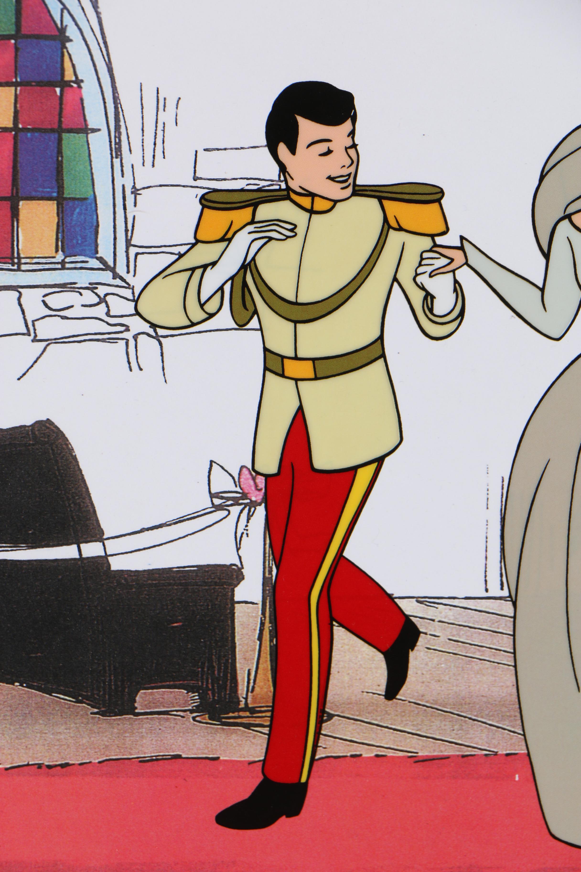 Reproduction Sericel from Disney's "Cinderella"