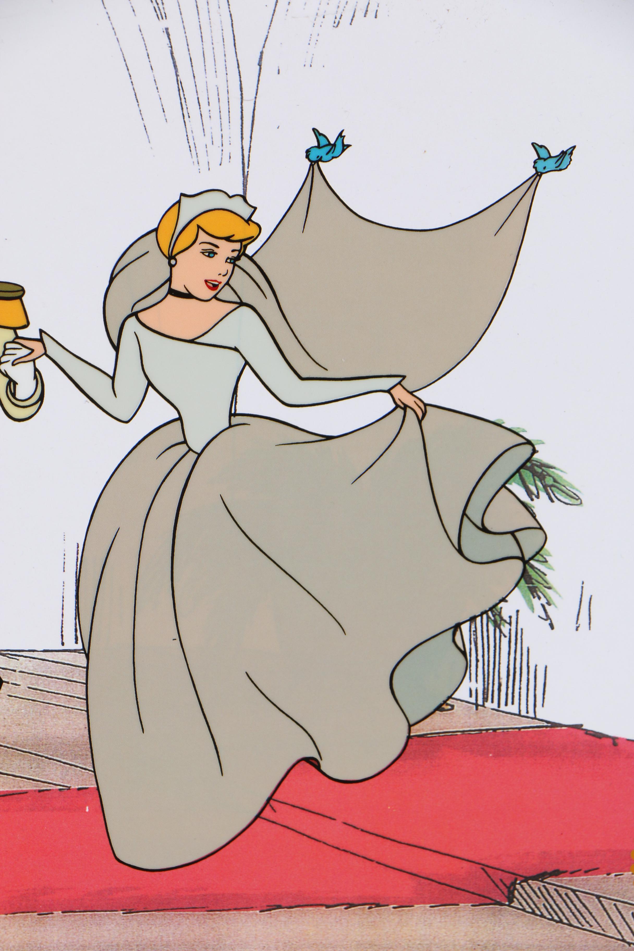 Reproduction Sericel from Disney's "Cinderella"