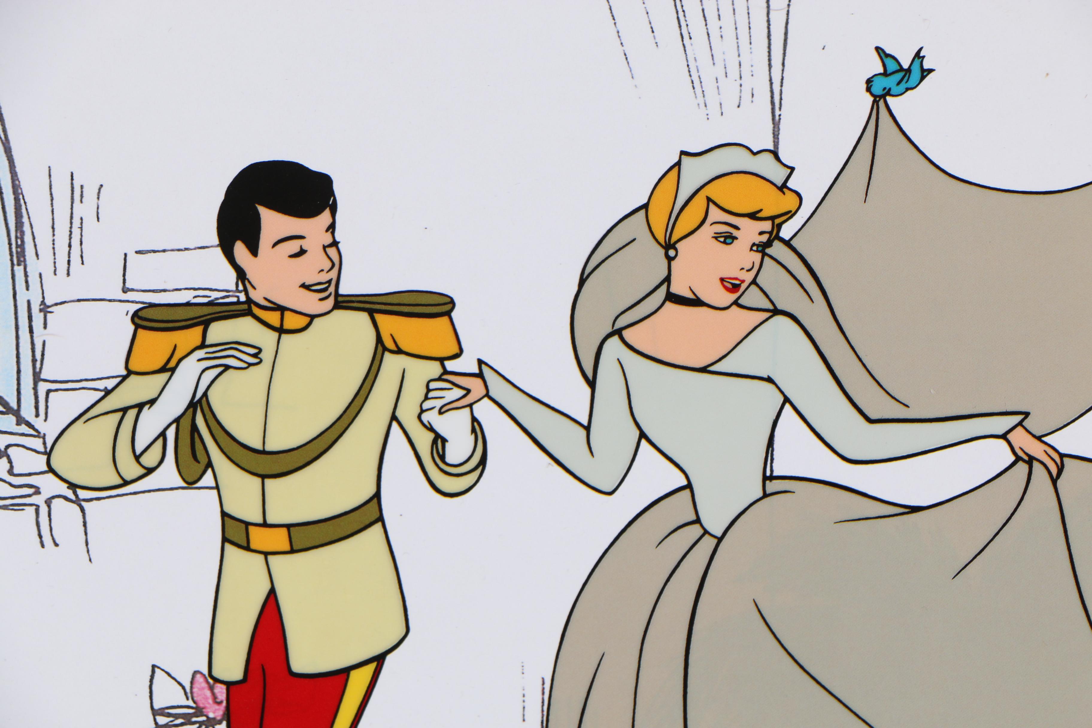 Reproduction Sericel from Disney's "Cinderella"