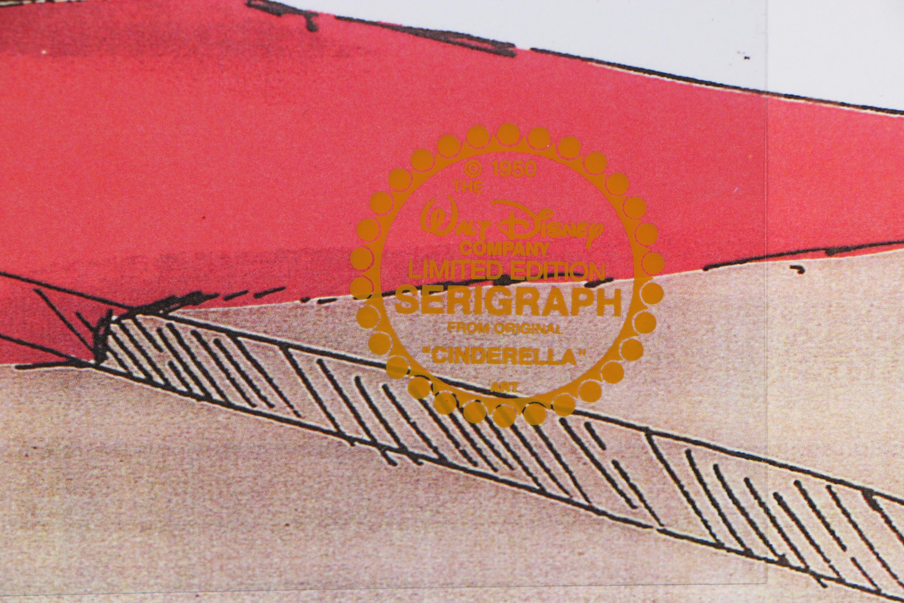 Reproduction Sericel from Disney's "Cinderella"