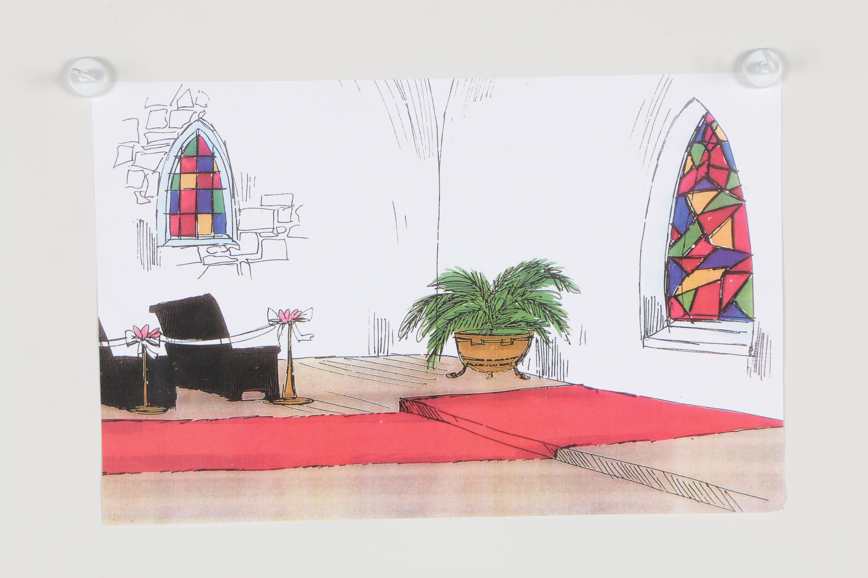 Reproduction Sericel from Disney's "Cinderella"