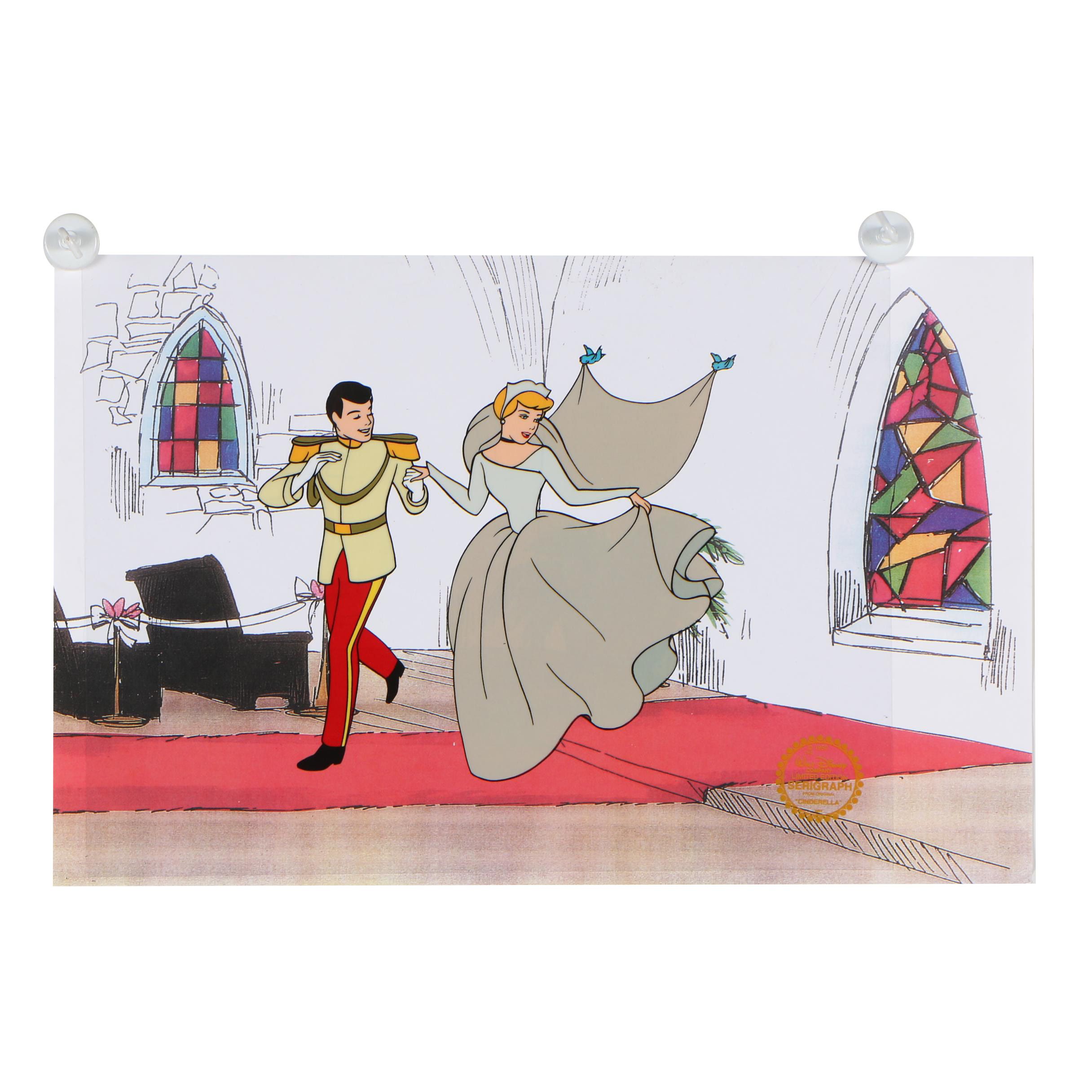 Reproduction Sericel from Disney's "Cinderella"