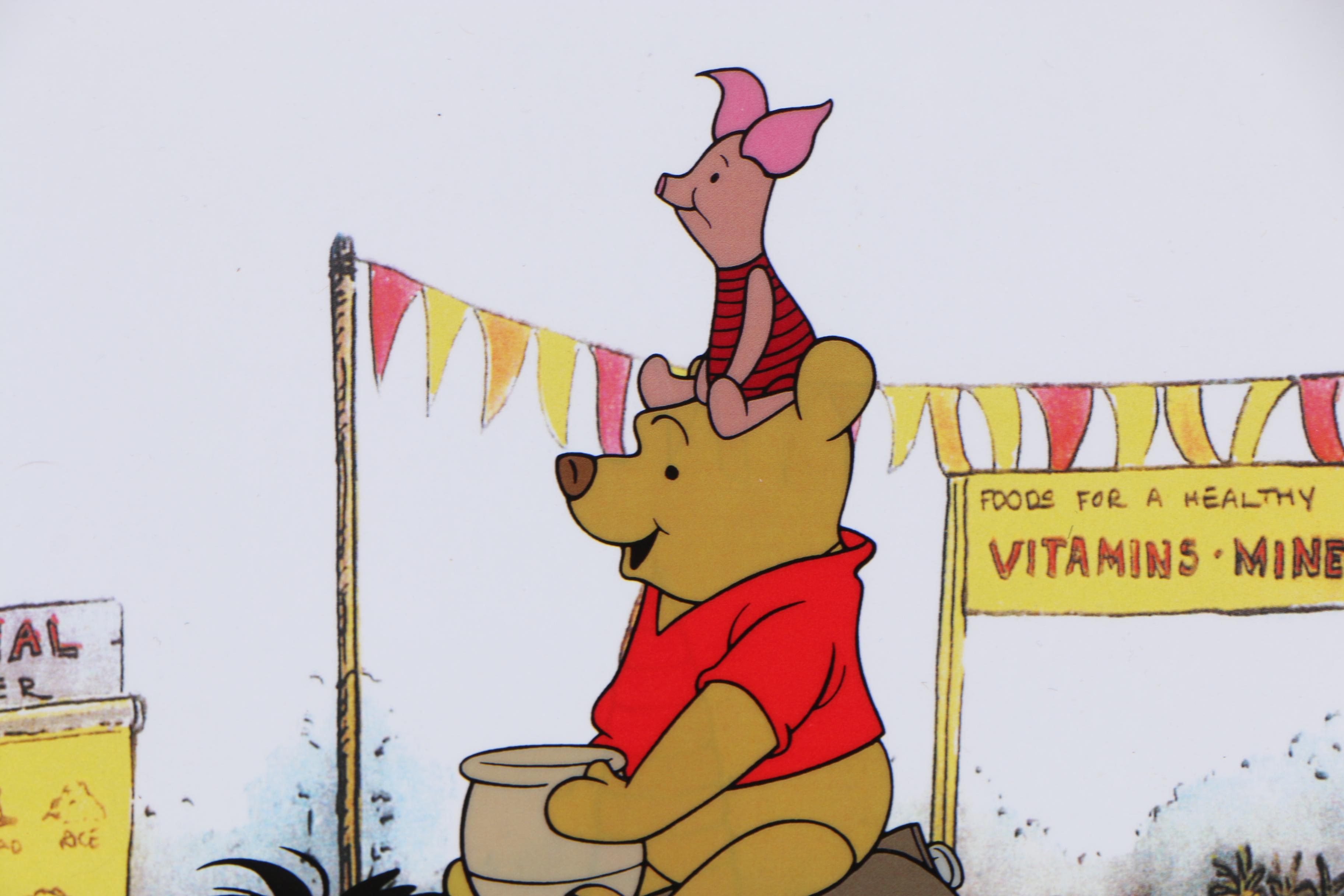 Reproduction Sericel from "Winnie the Pooh and the Blustery Day"