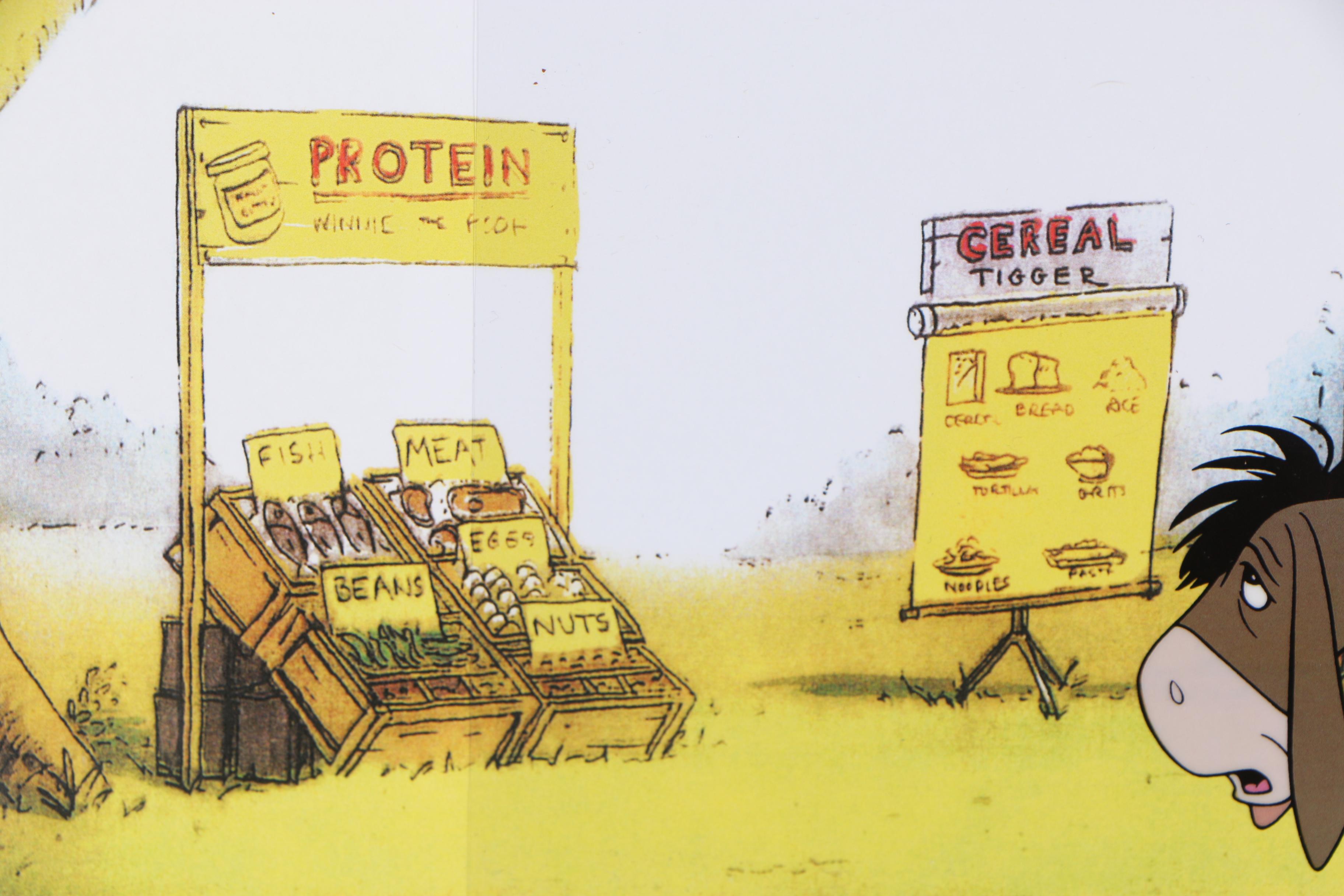 Reproduction Sericel from "Winnie the Pooh and the Blustery Day"