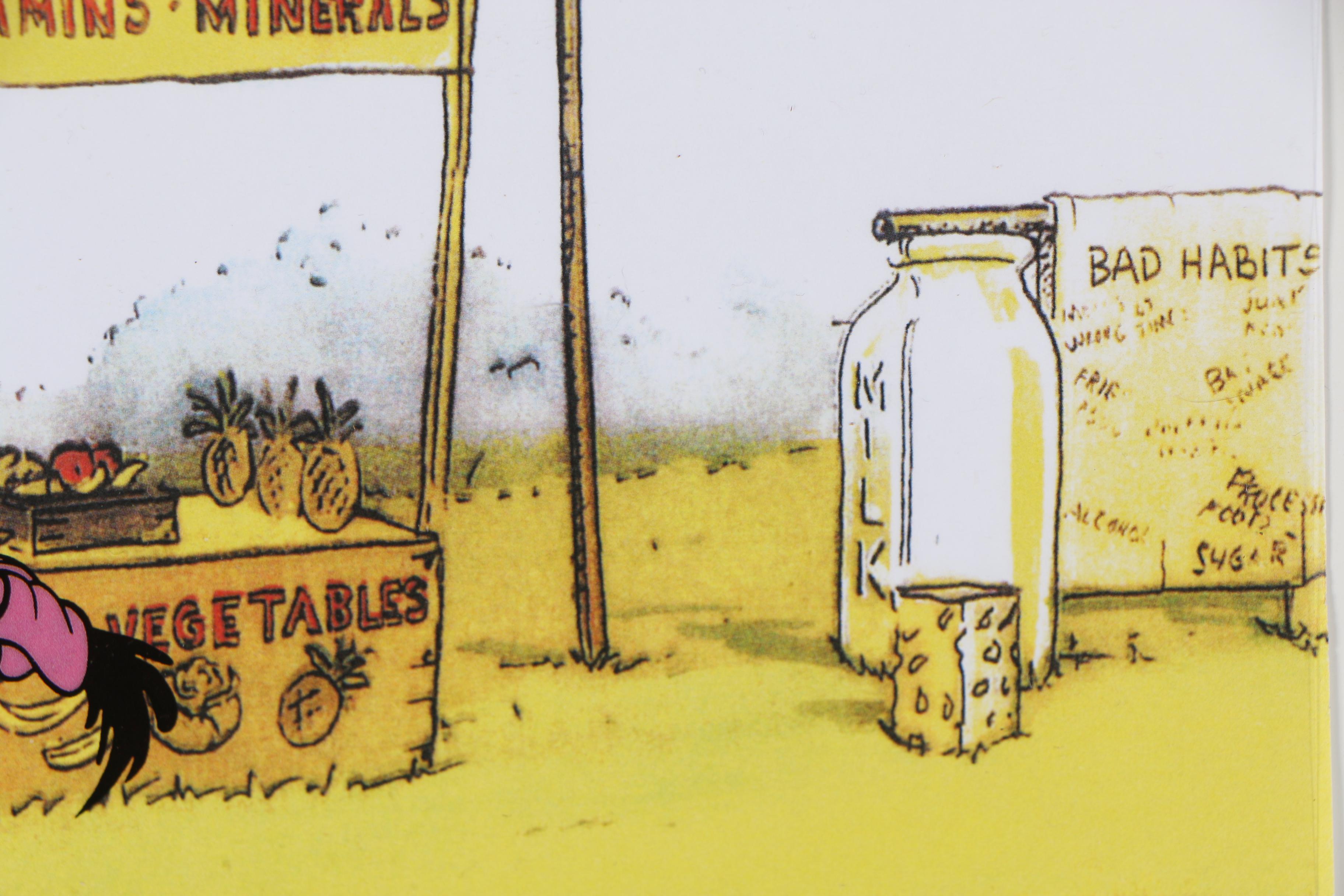 Reproduction Sericel from "Winnie the Pooh and the Blustery Day"