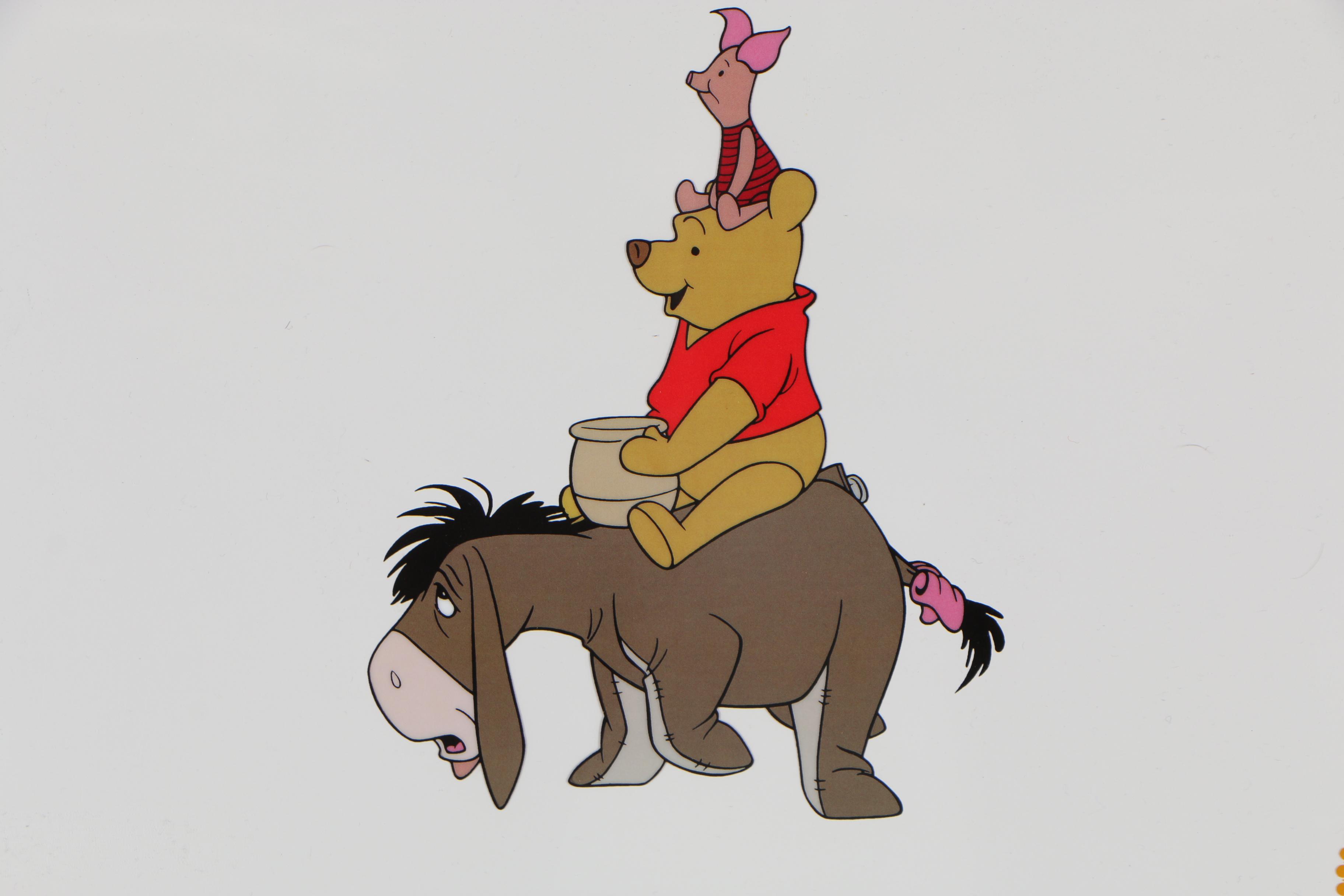 Reproduction Sericel from "Winnie the Pooh and the Blustery Day"