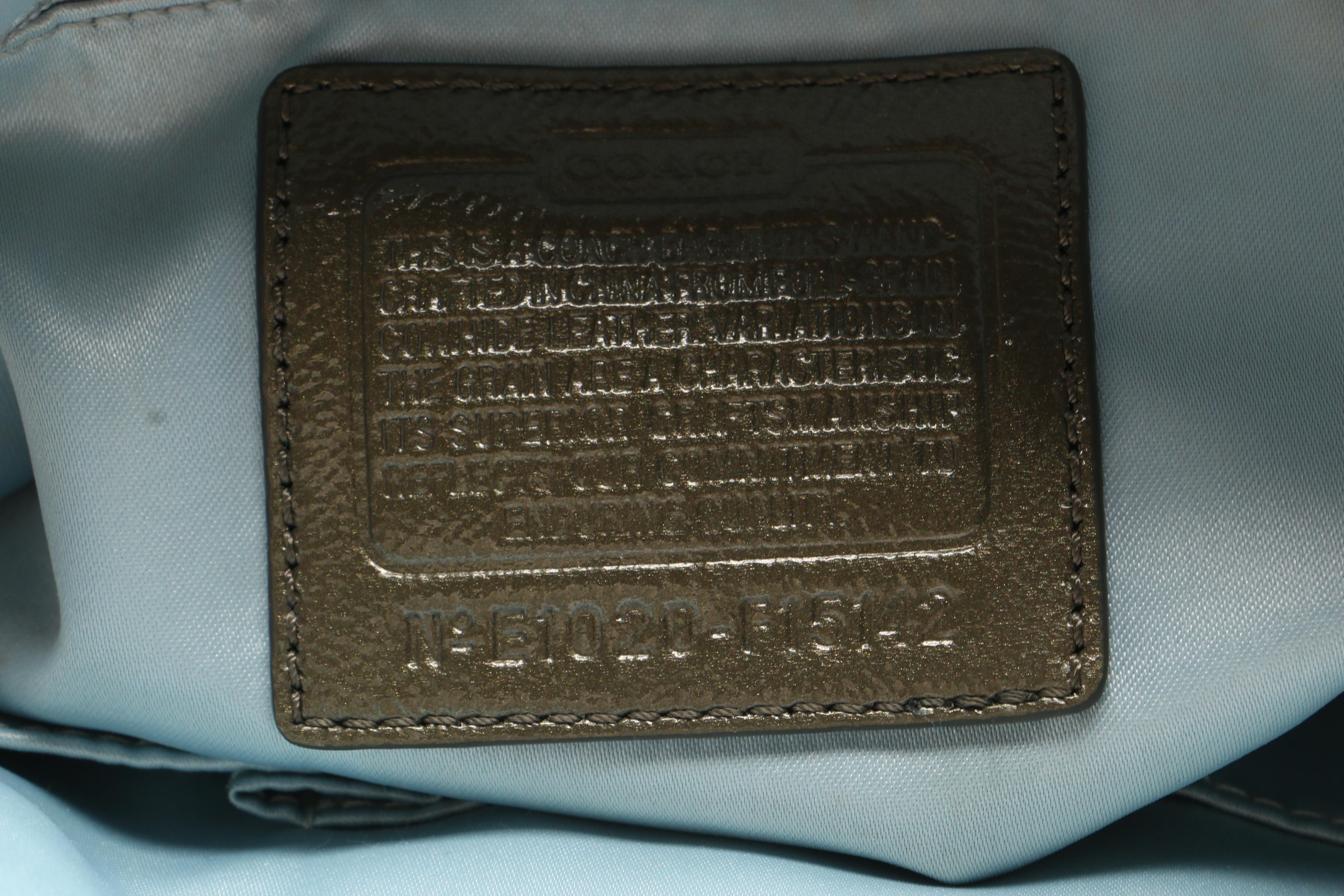 Coach Signature Patent Leather Tote and Coach Crossbody Bags