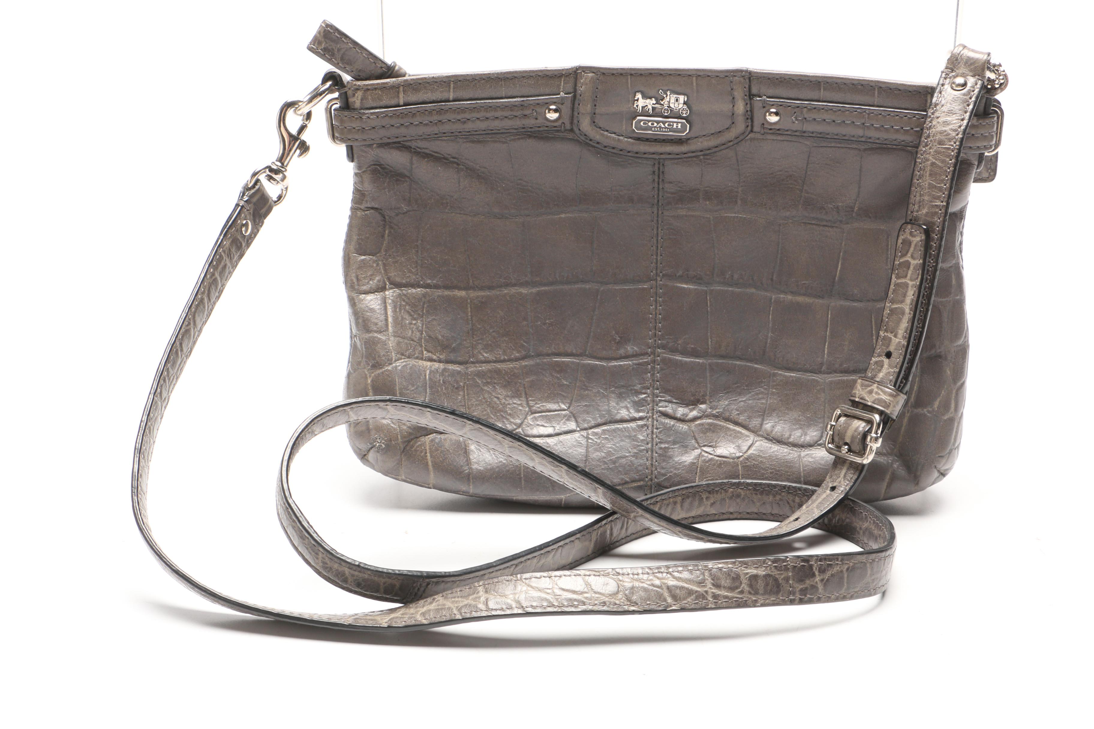 Coach Signature Patent Leather Tote and Coach Crossbody Bags