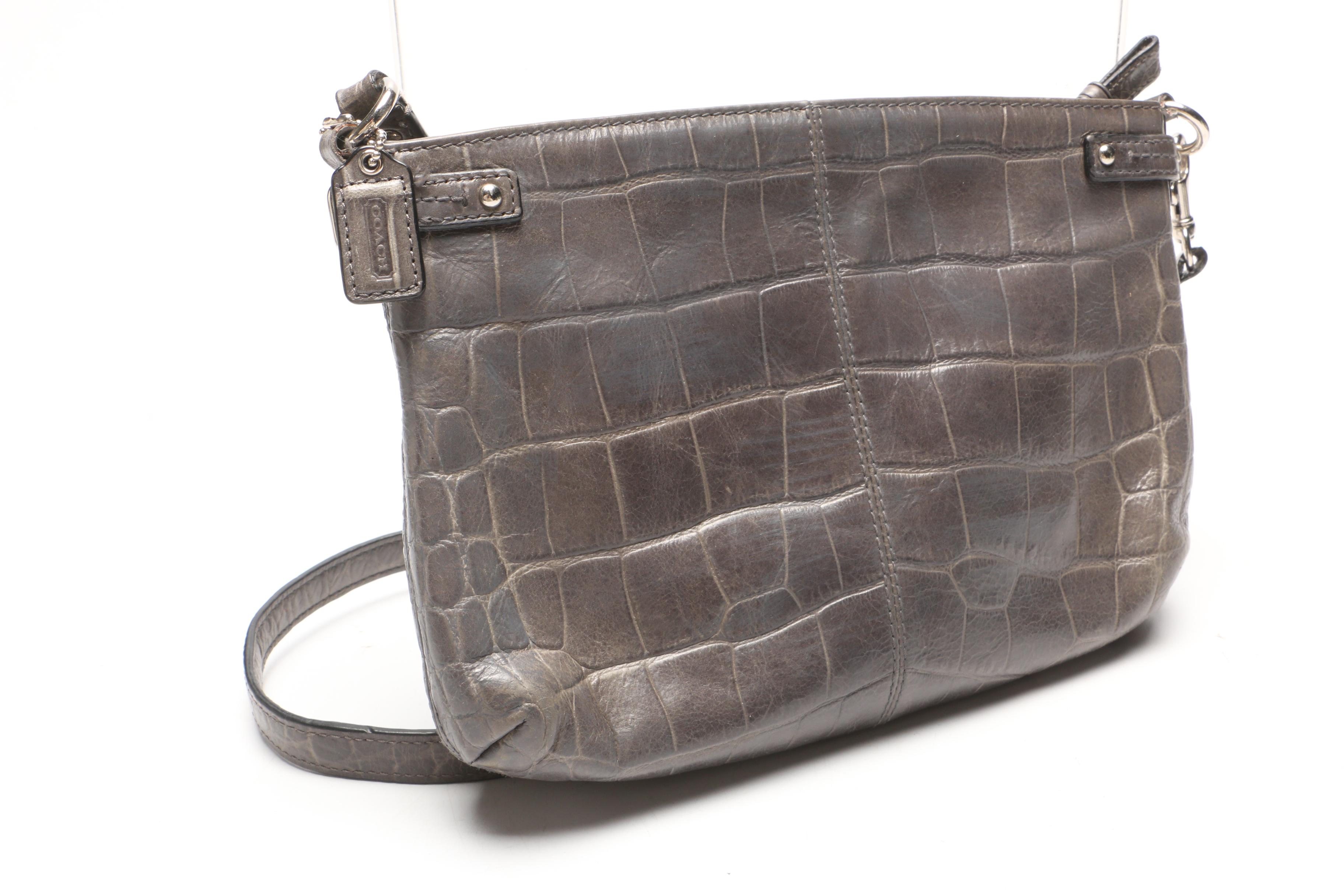 Coach Signature Patent Leather Tote and Coach Crossbody Bags