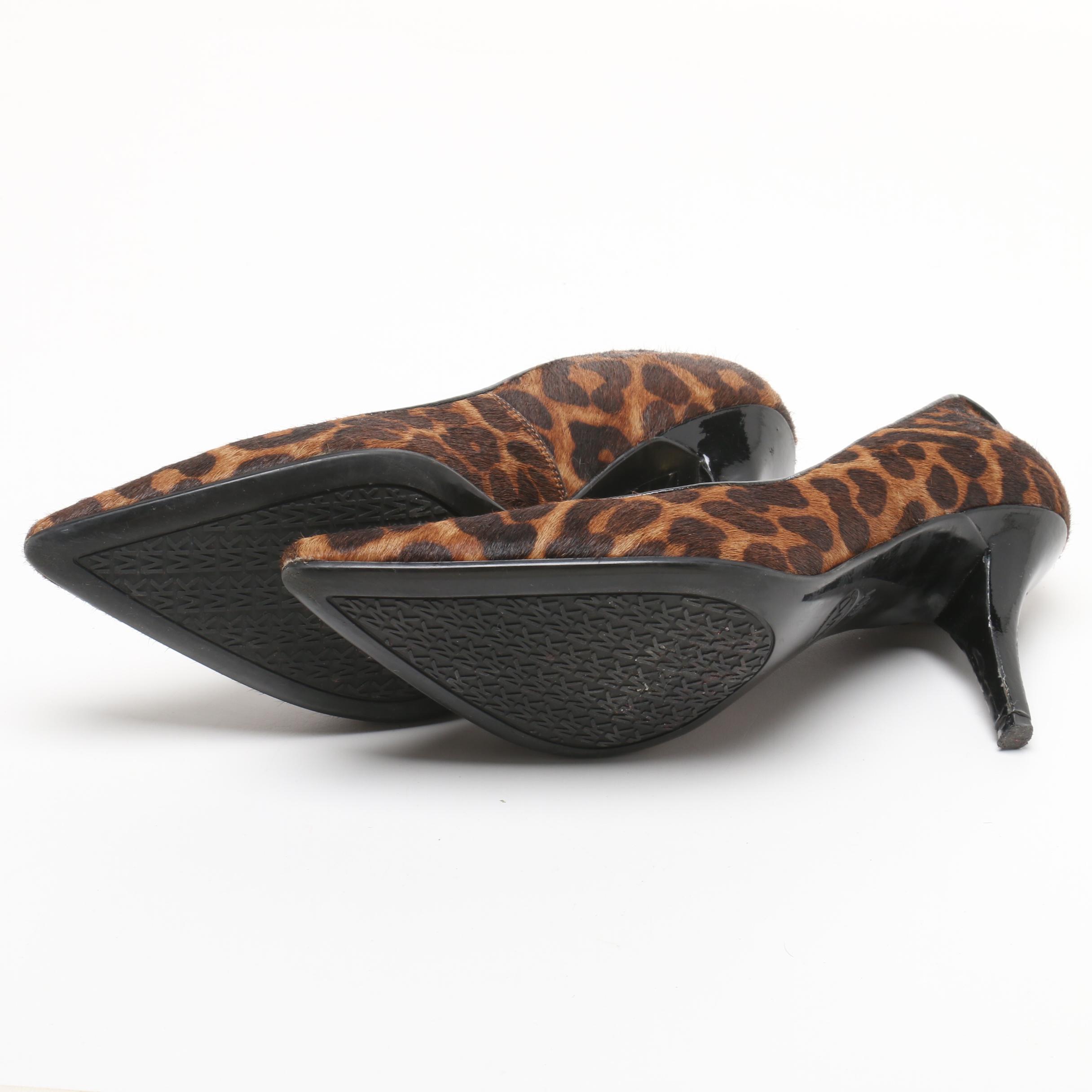 MICHAEL Michael Kors Pony Hair High-Heels and Belts