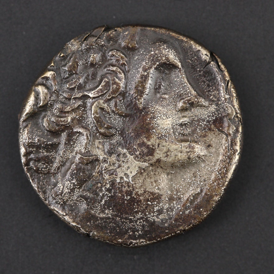 Ancient Ptolemaic Kings of Egypt, Ptolemy X, AR Tetradrachm, ca. 101-88 B.C.