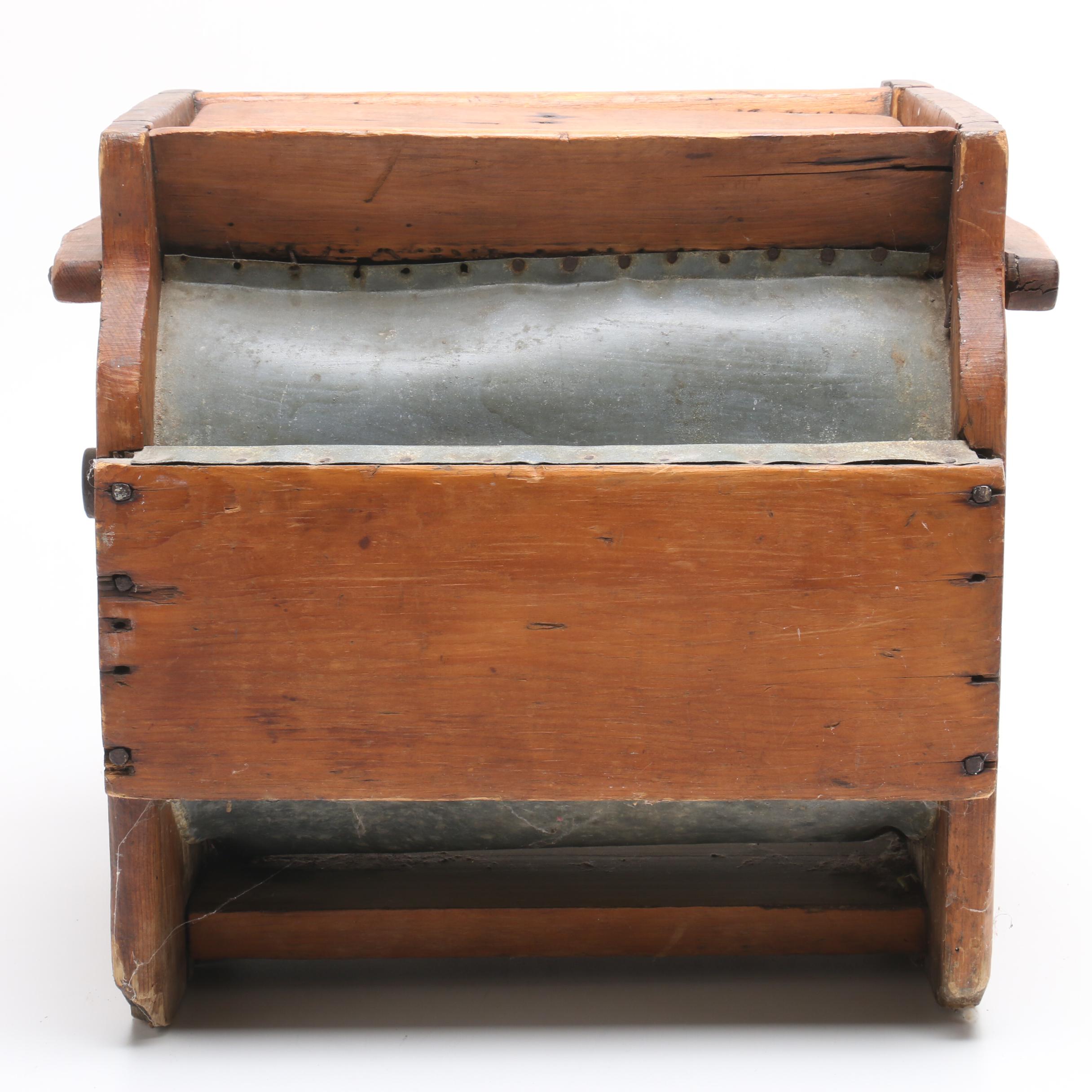 Antique Hand Cranked Butter Churn