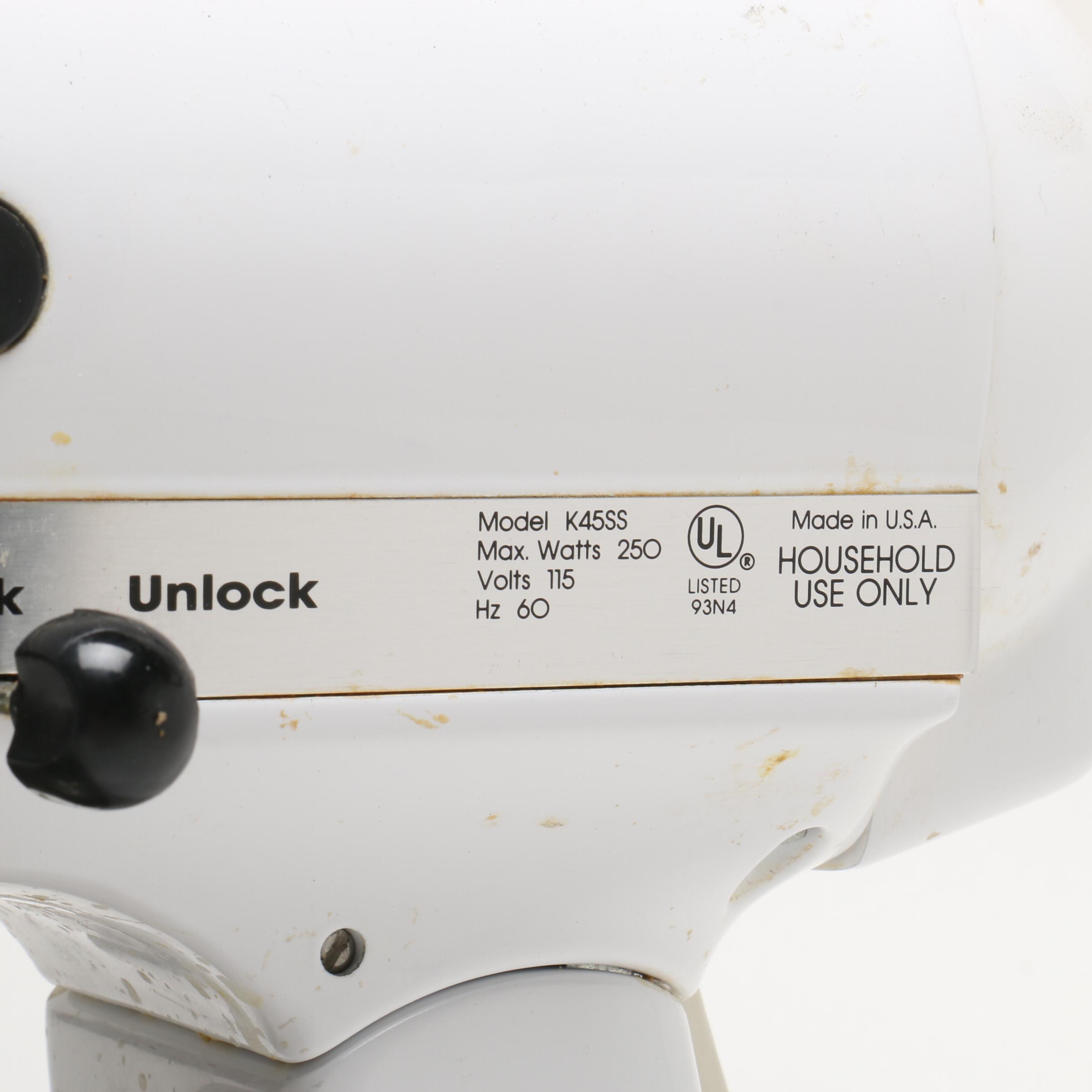 KitchenAid Classic Stand Mixer with Attachements