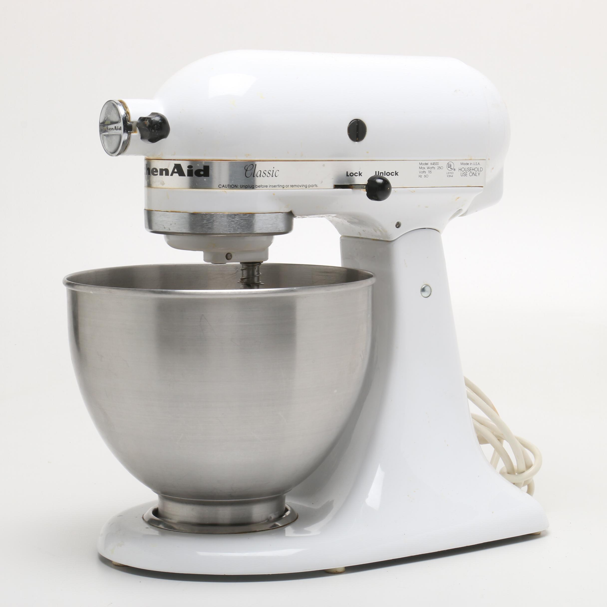 KitchenAid Classic Stand Mixer with Attachements