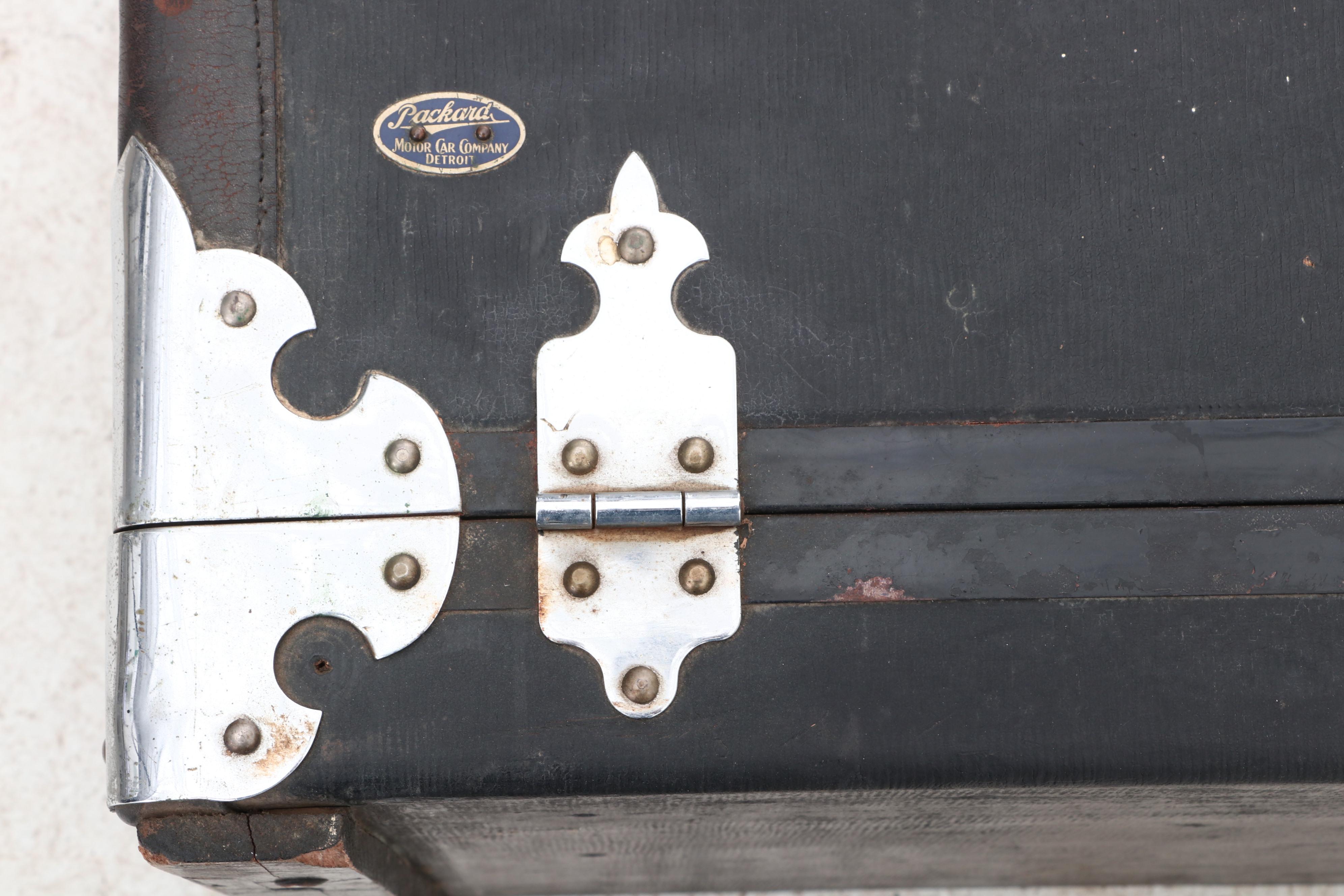 Packard Motor Car Company Foot Locker Chest