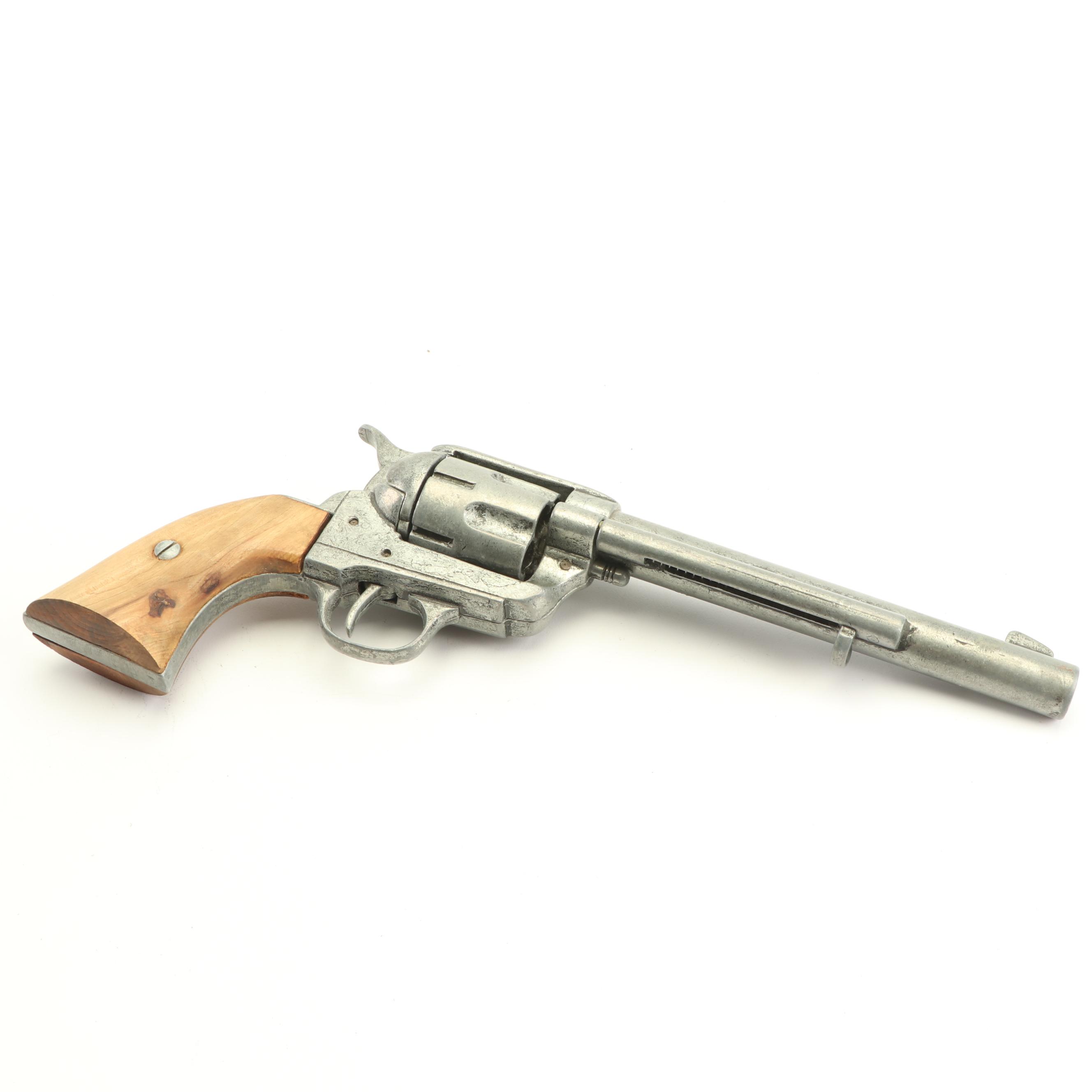 Tony Lama Boots, Stetson Hat, and Replica Guns in Holster with Remington Print