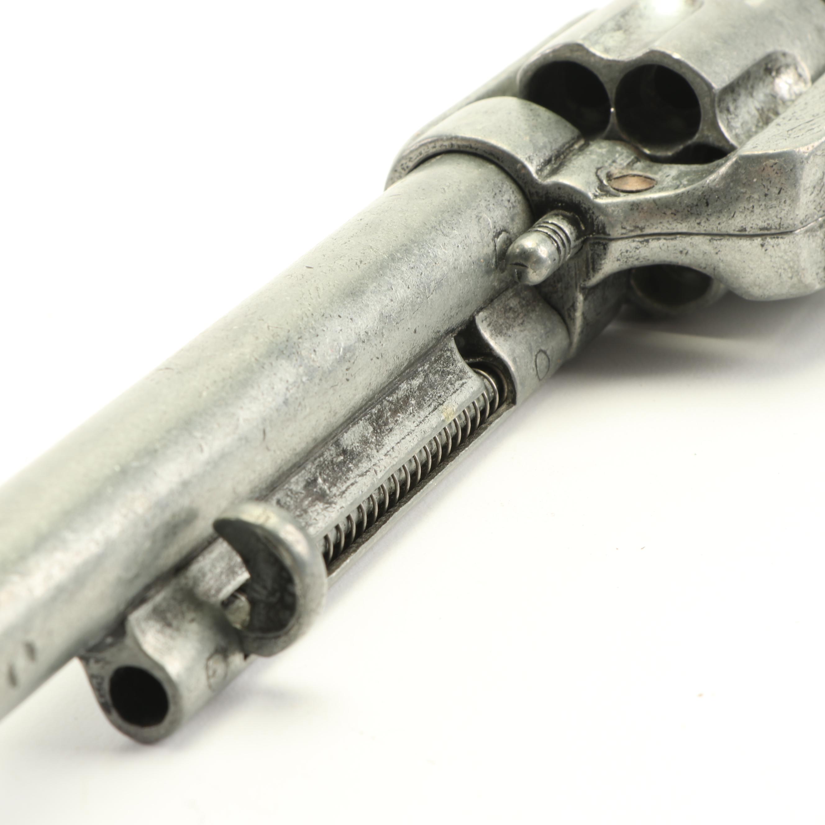 Tony Lama Boots, Stetson Hat, and Replica Guns in Holster with Remington Print