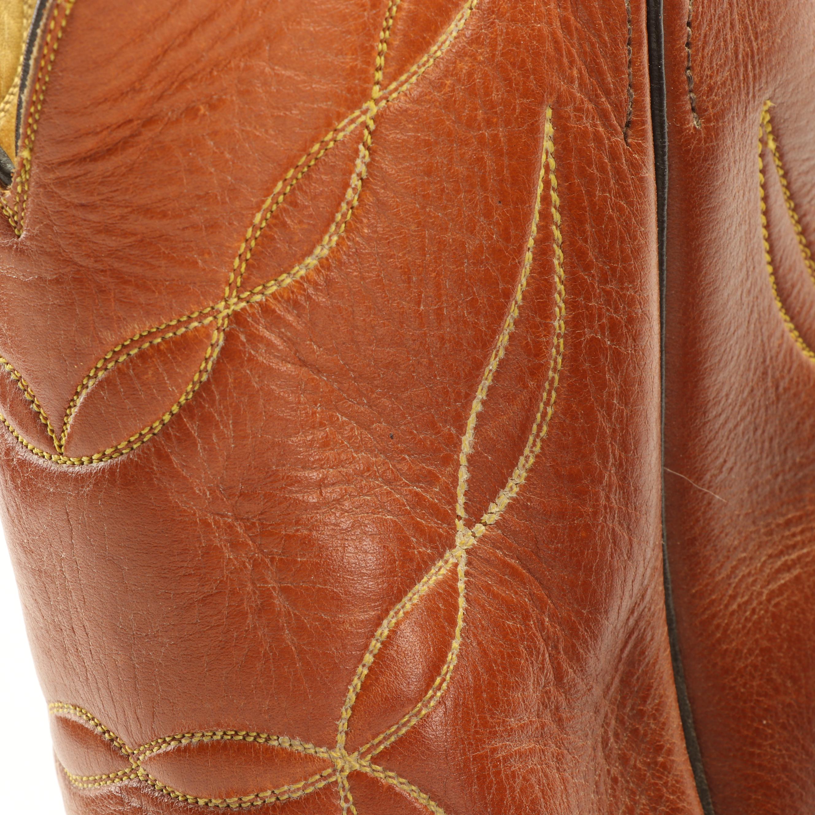 Tony Lama Boots, Stetson Hat, and Replica Guns in Holster with Remington Print