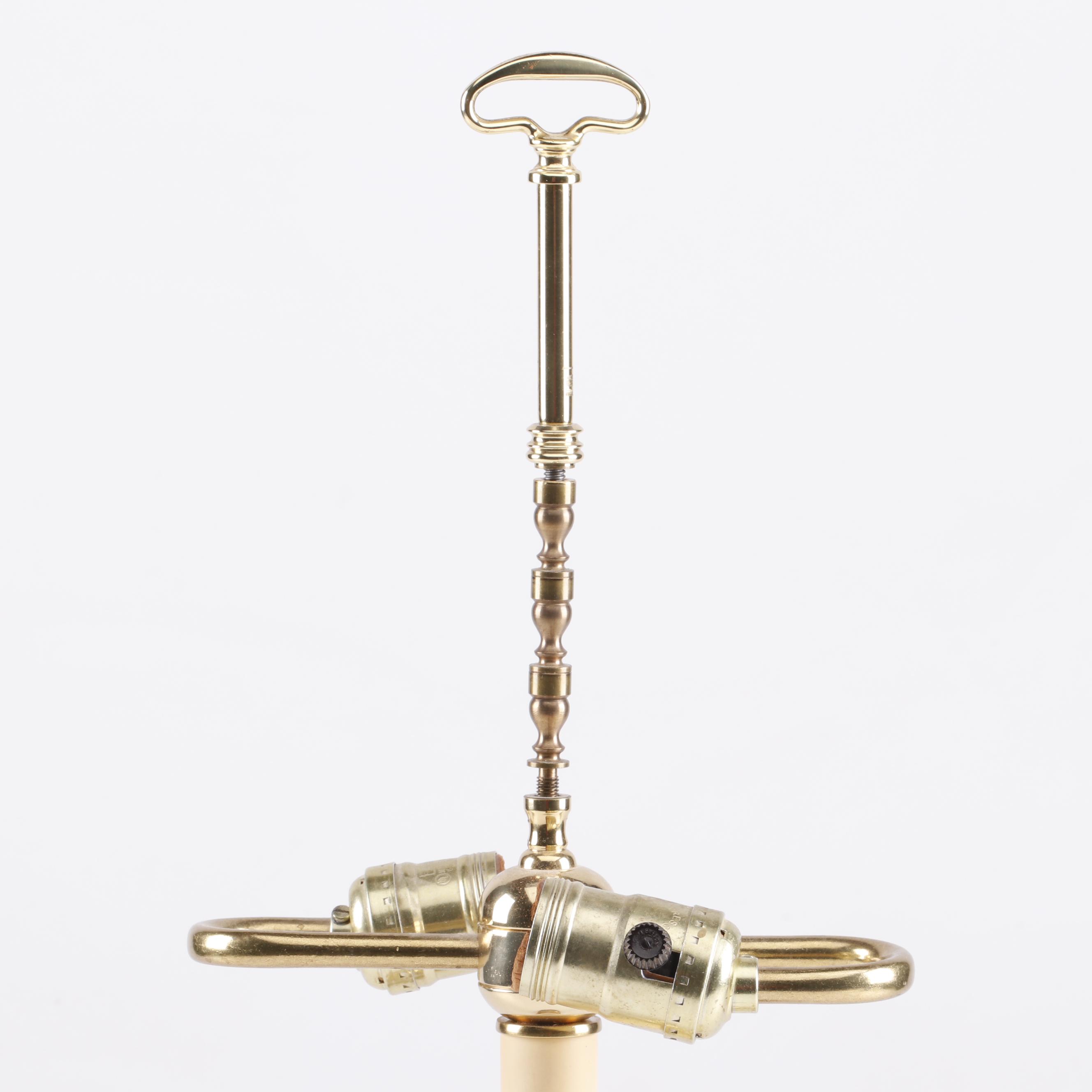 Baldwin Brass Candlestick Table Lamp