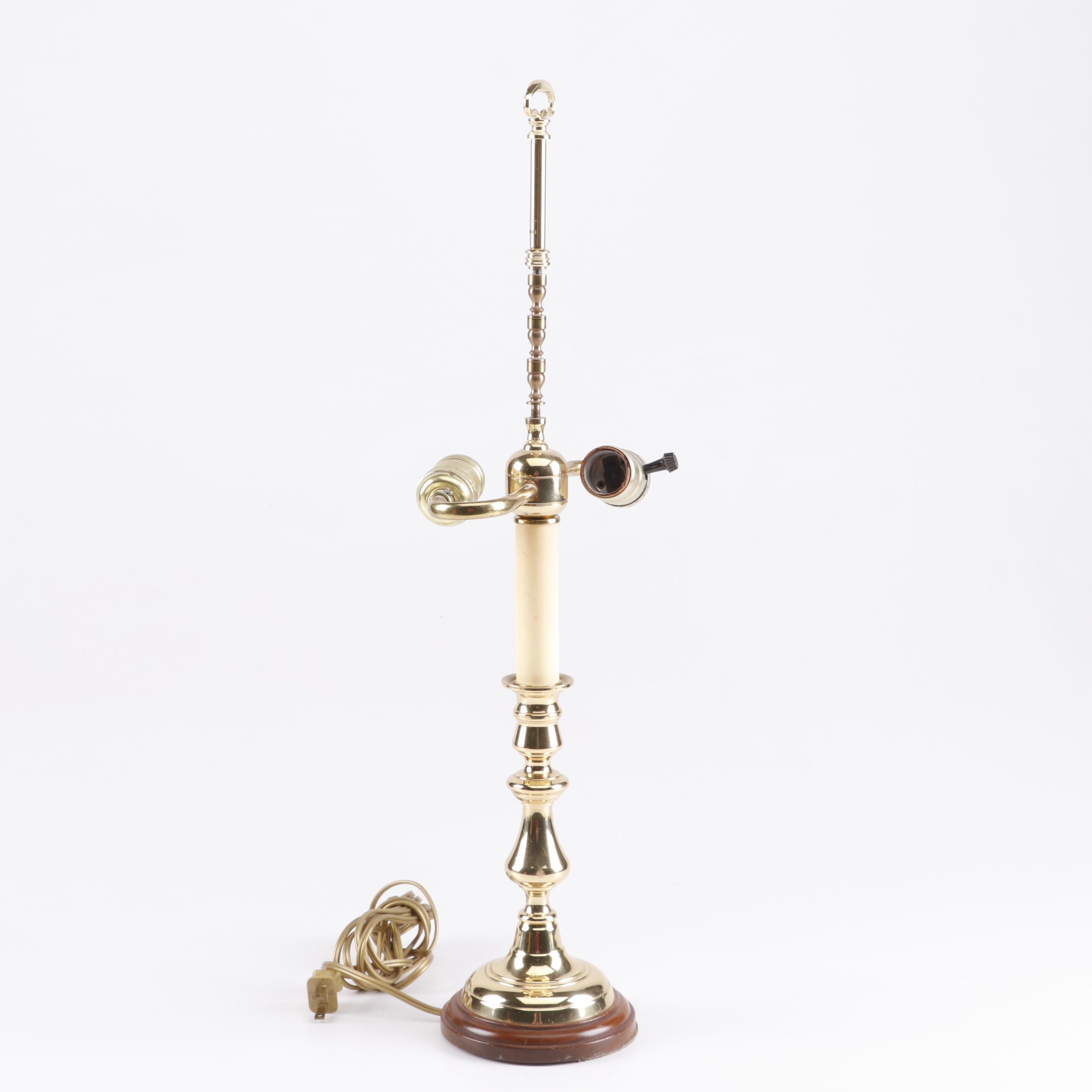 Baldwin Brass Candlestick Table Lamp