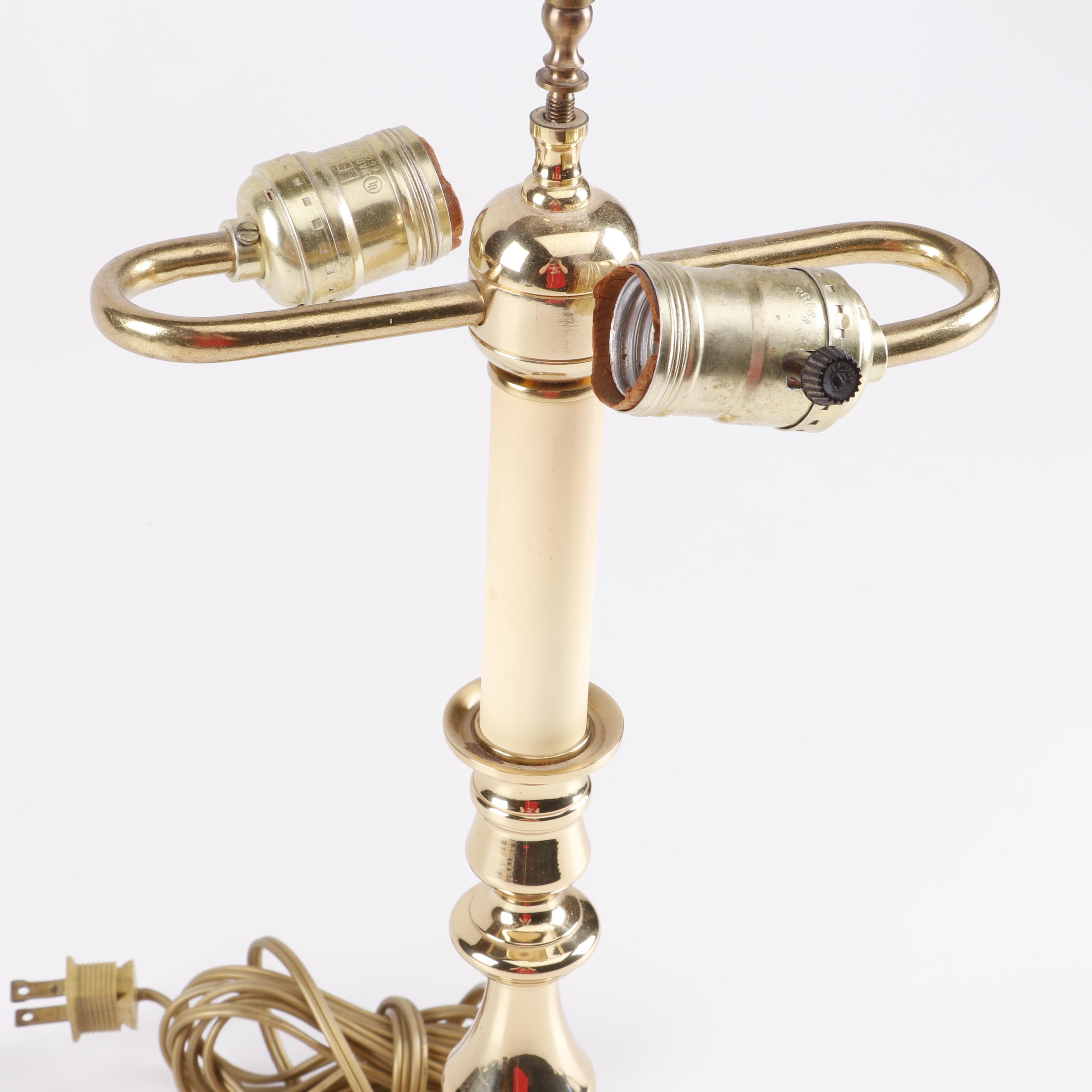 Baldwin Brass Candlestick Table Lamp