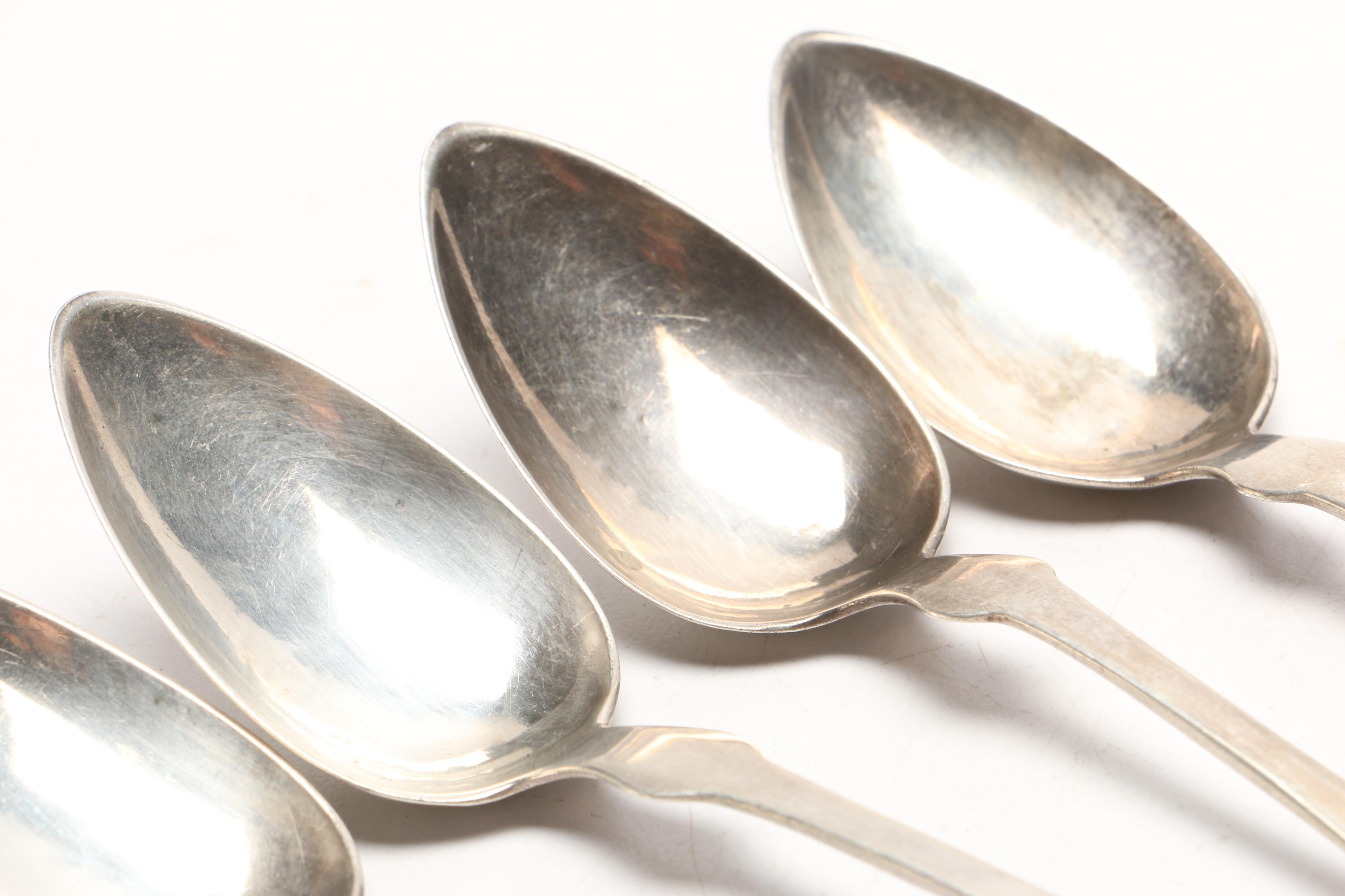Antique Sterling Silver Spoons