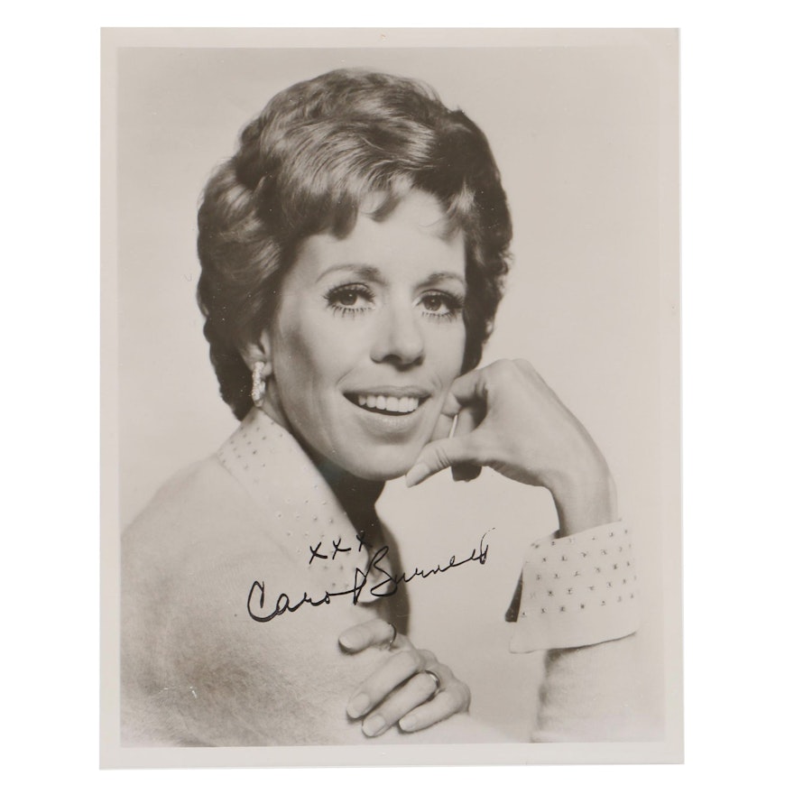 Carol Burnett Autographed Publicity Photo Print