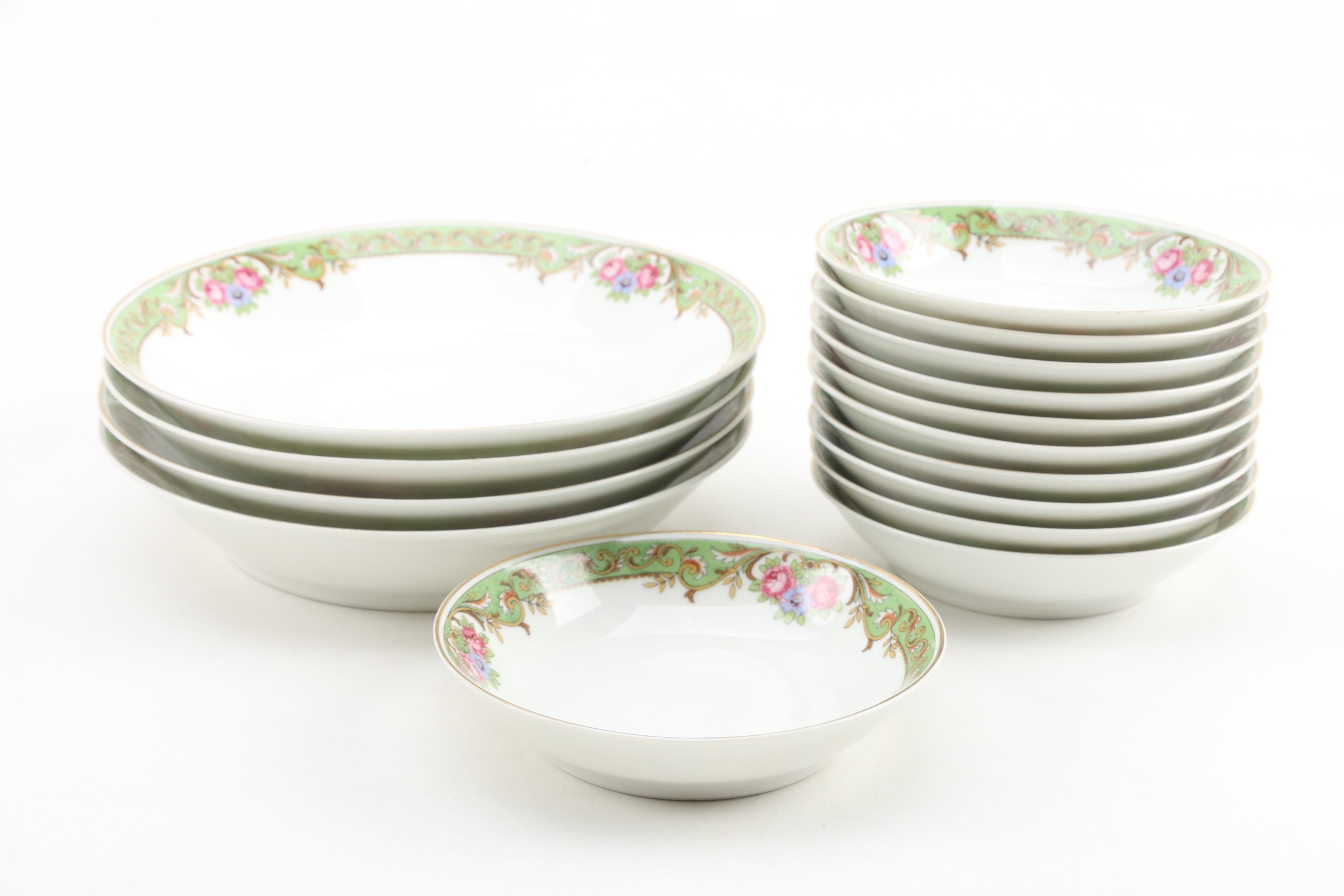 Haviland "Lucerne" Porcelain Dinnerware, Mid-Century