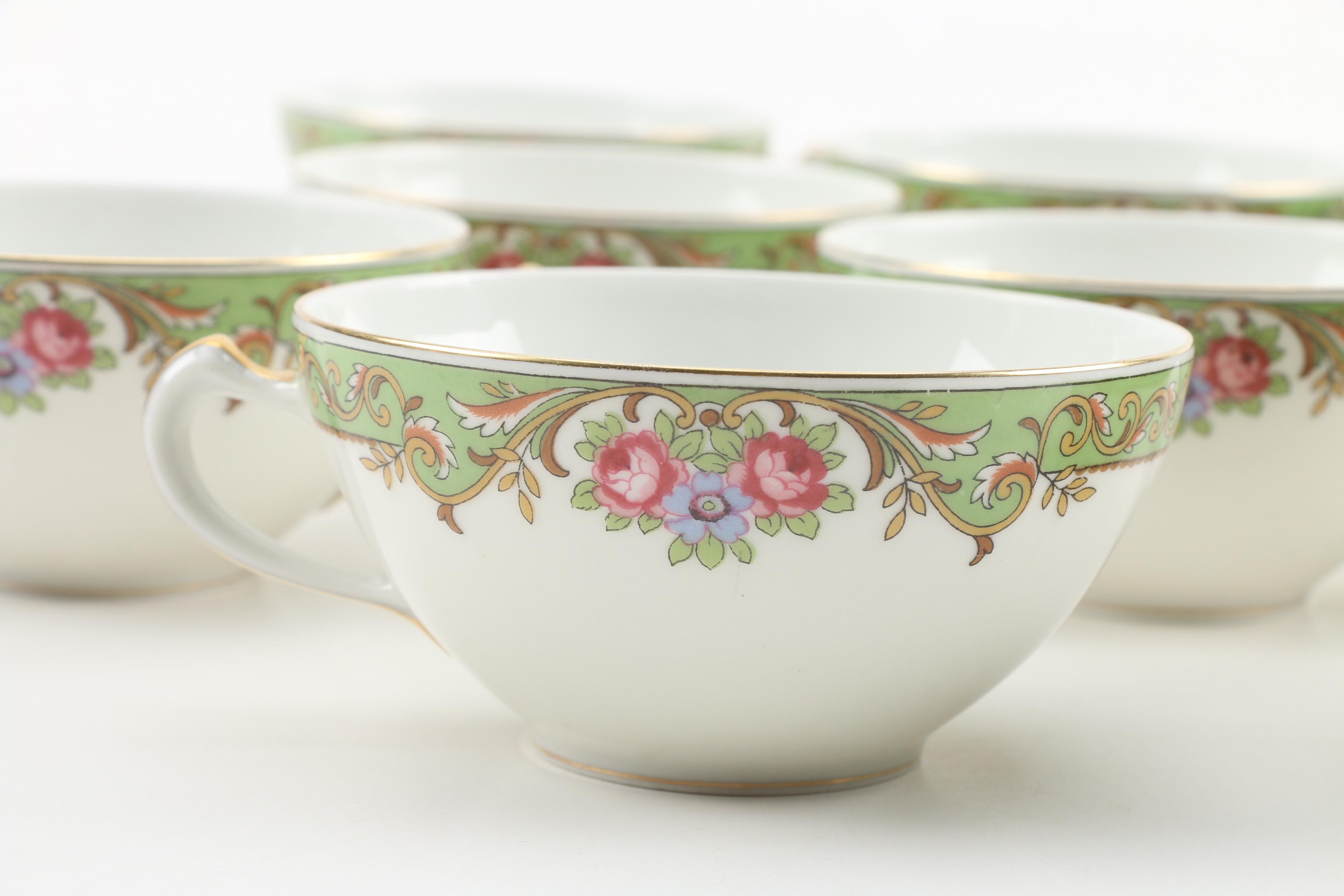 Haviland "Lucerne" Porcelain Dinnerware, Mid-Century