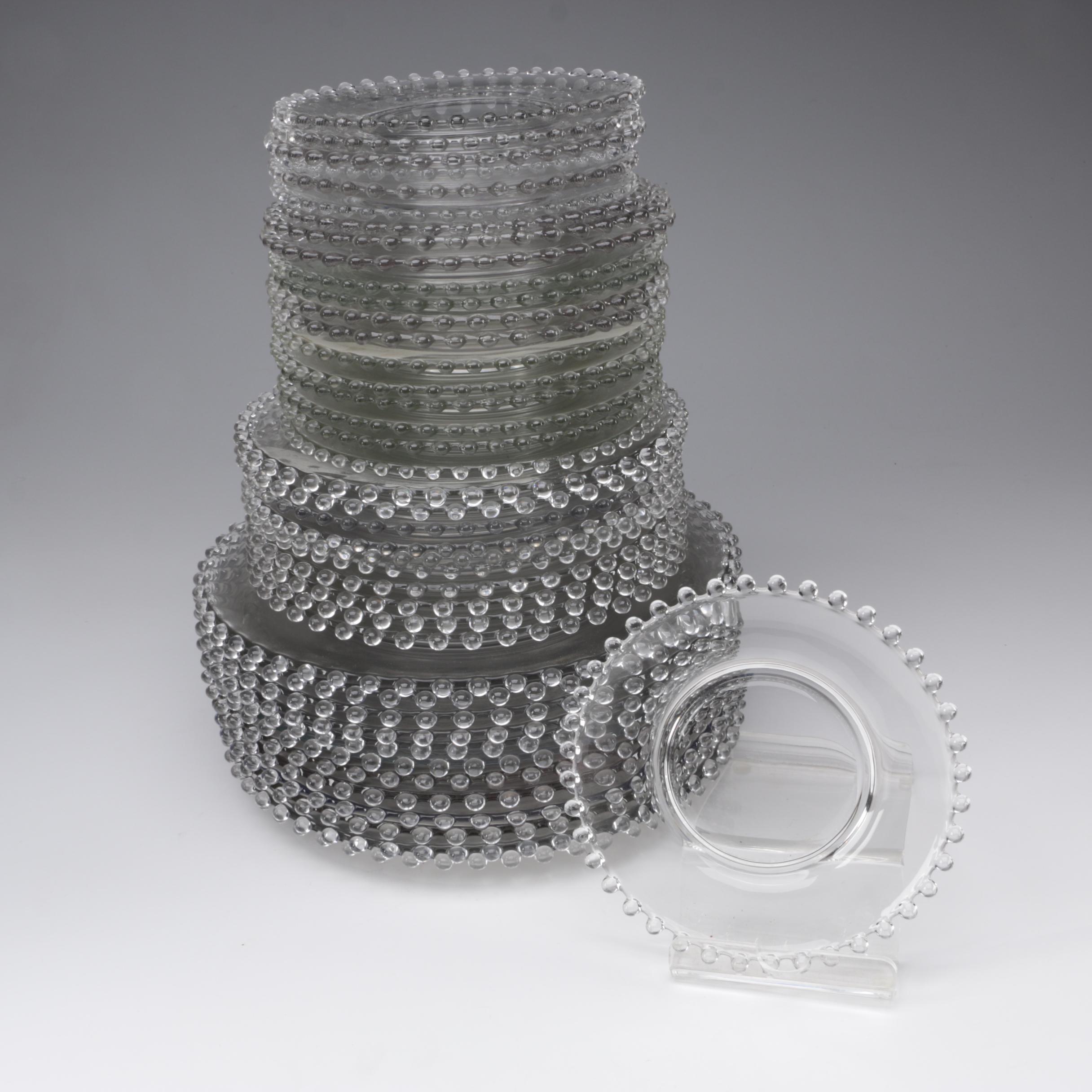 Imperial Glass Co. "Candlewick" Plates