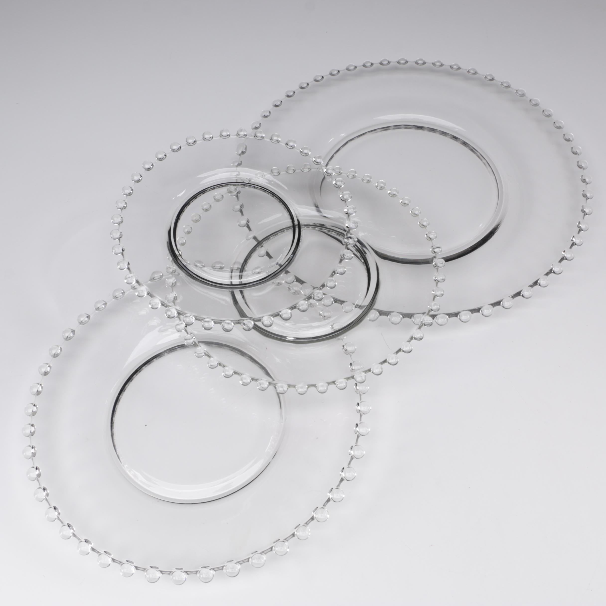 Imperial Glass Co. "Candlewick" Plates