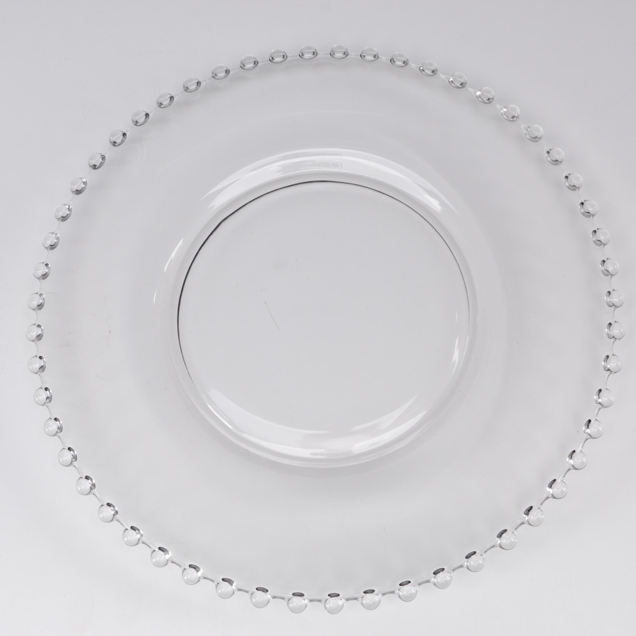 Imperial Glass Co. "Candlewick" Plates