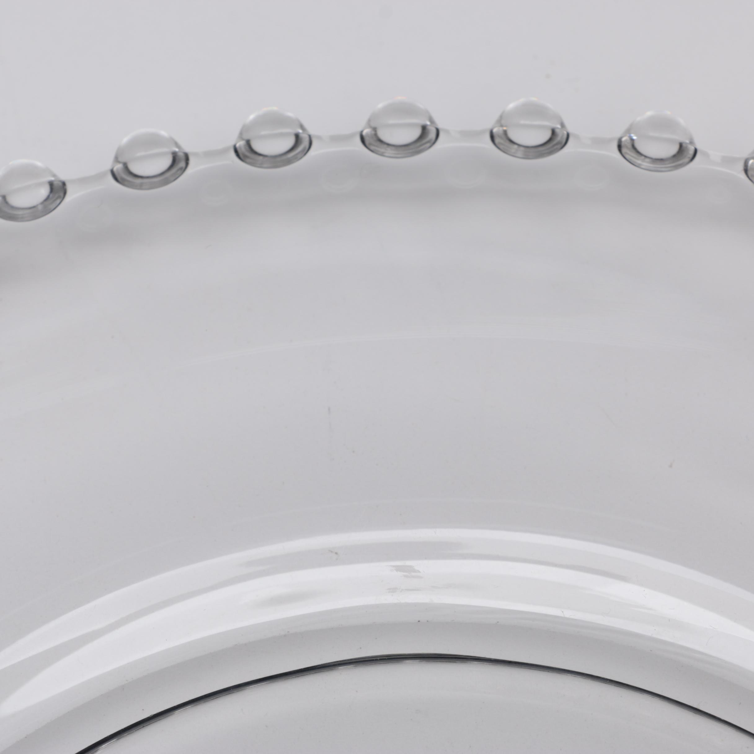 Imperial Glass Co. "Candlewick" Plates