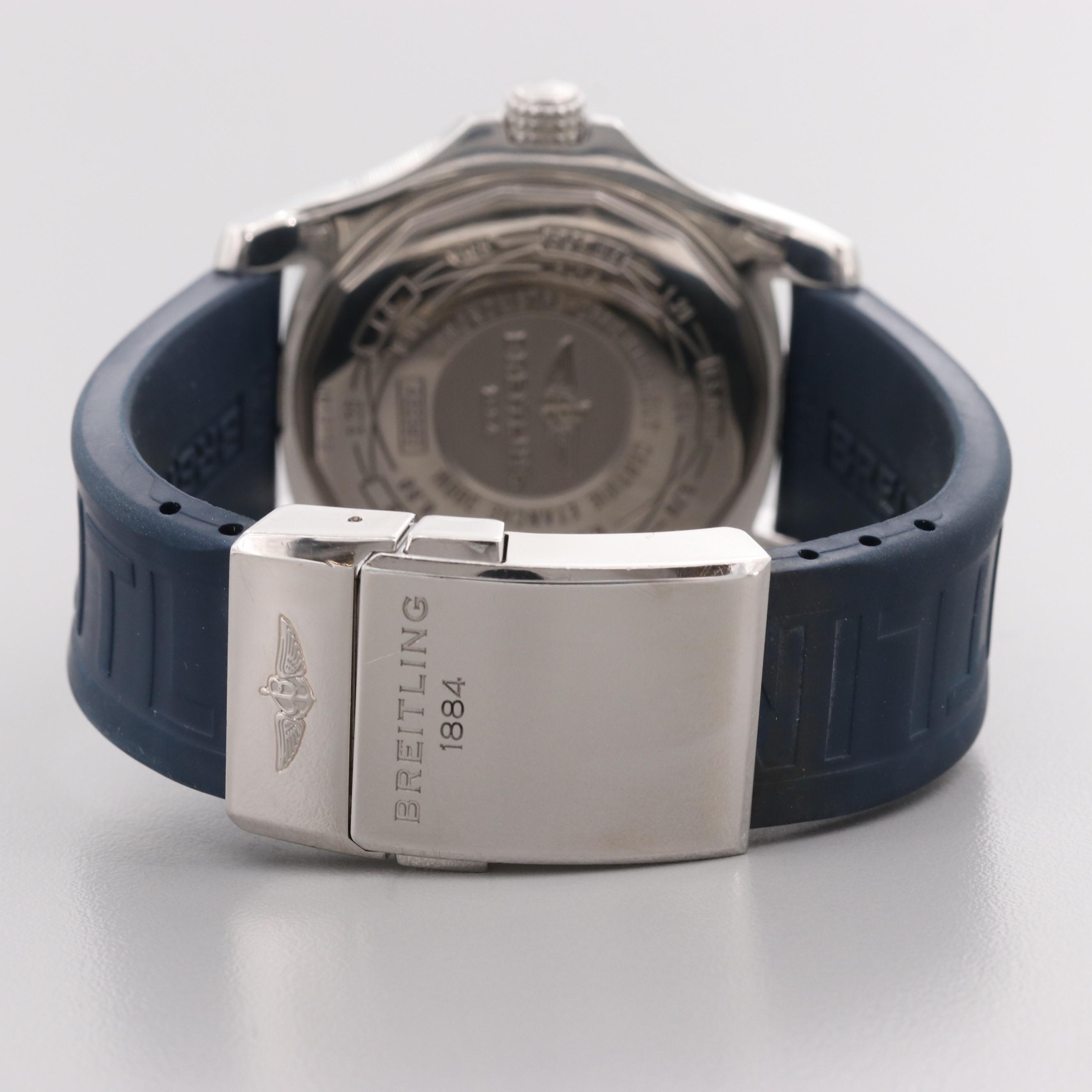 Breitling Avenger II GMT Stainless Steel Automatic Watch, Circa 2013