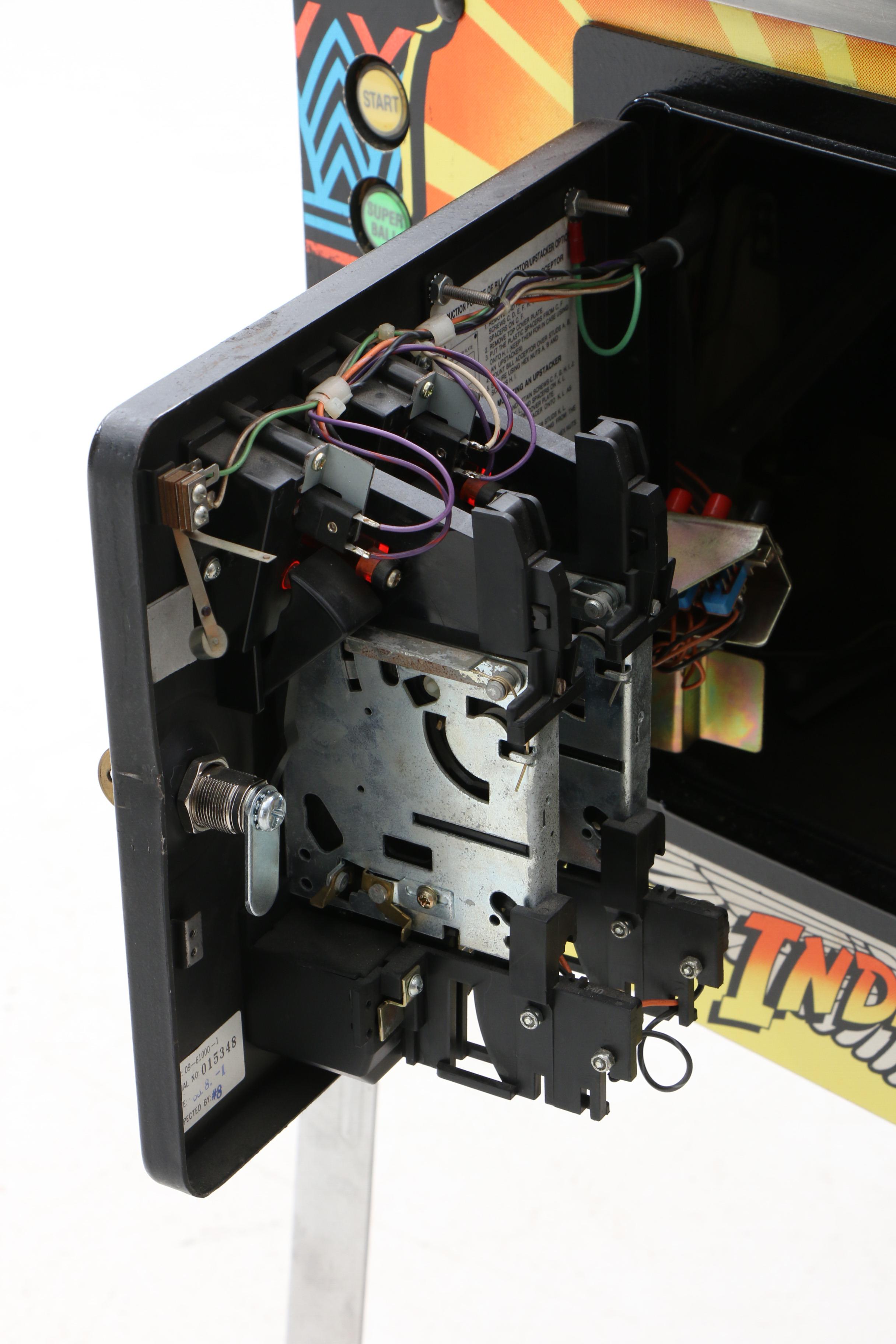 1993 Indiana Jones Adventure Pinball Machine by Williams Electric Games