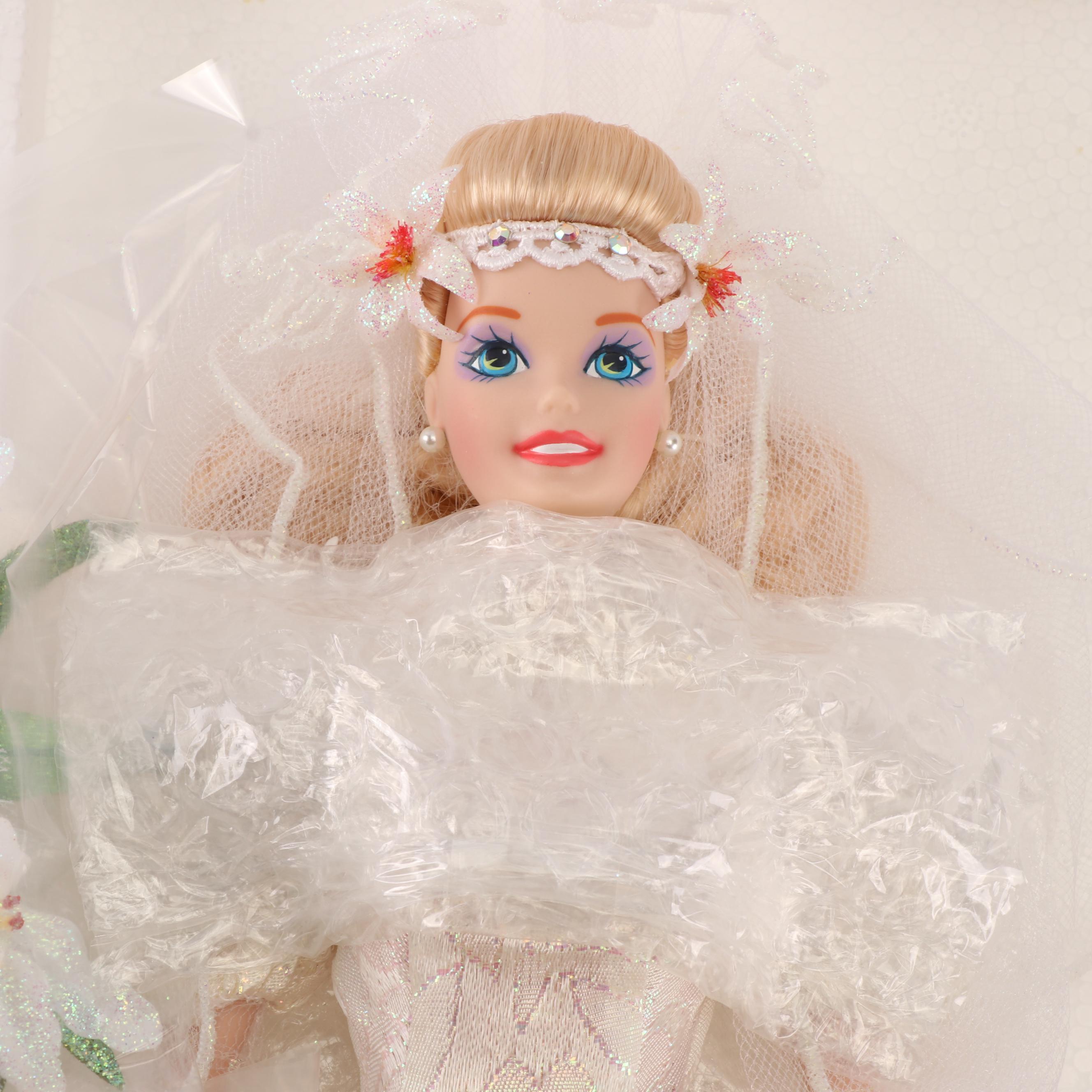 Limited Edition Porcelain "Star Lily Bride" Barbie, 1994