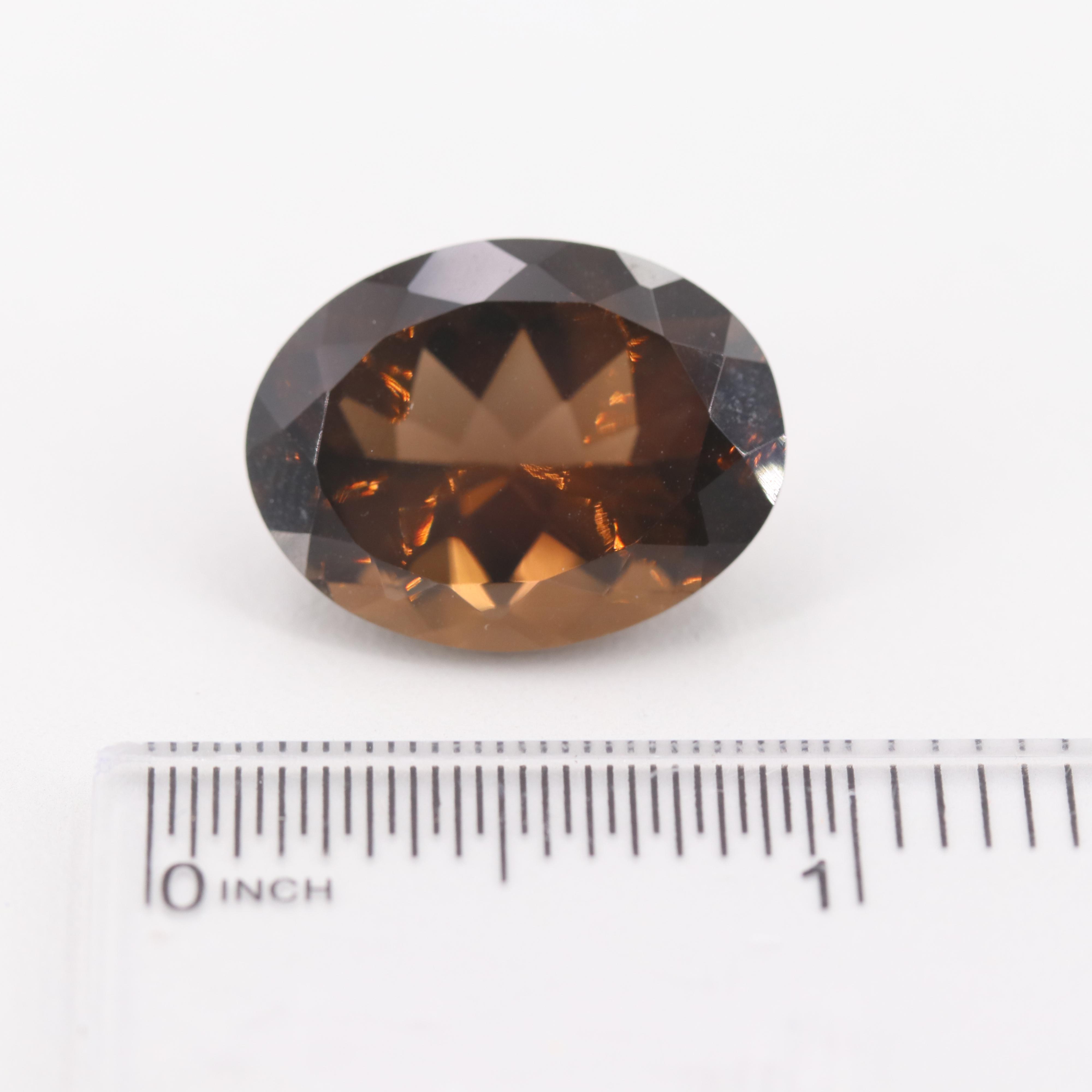 Loose 16.54 CT Smoky Quartz