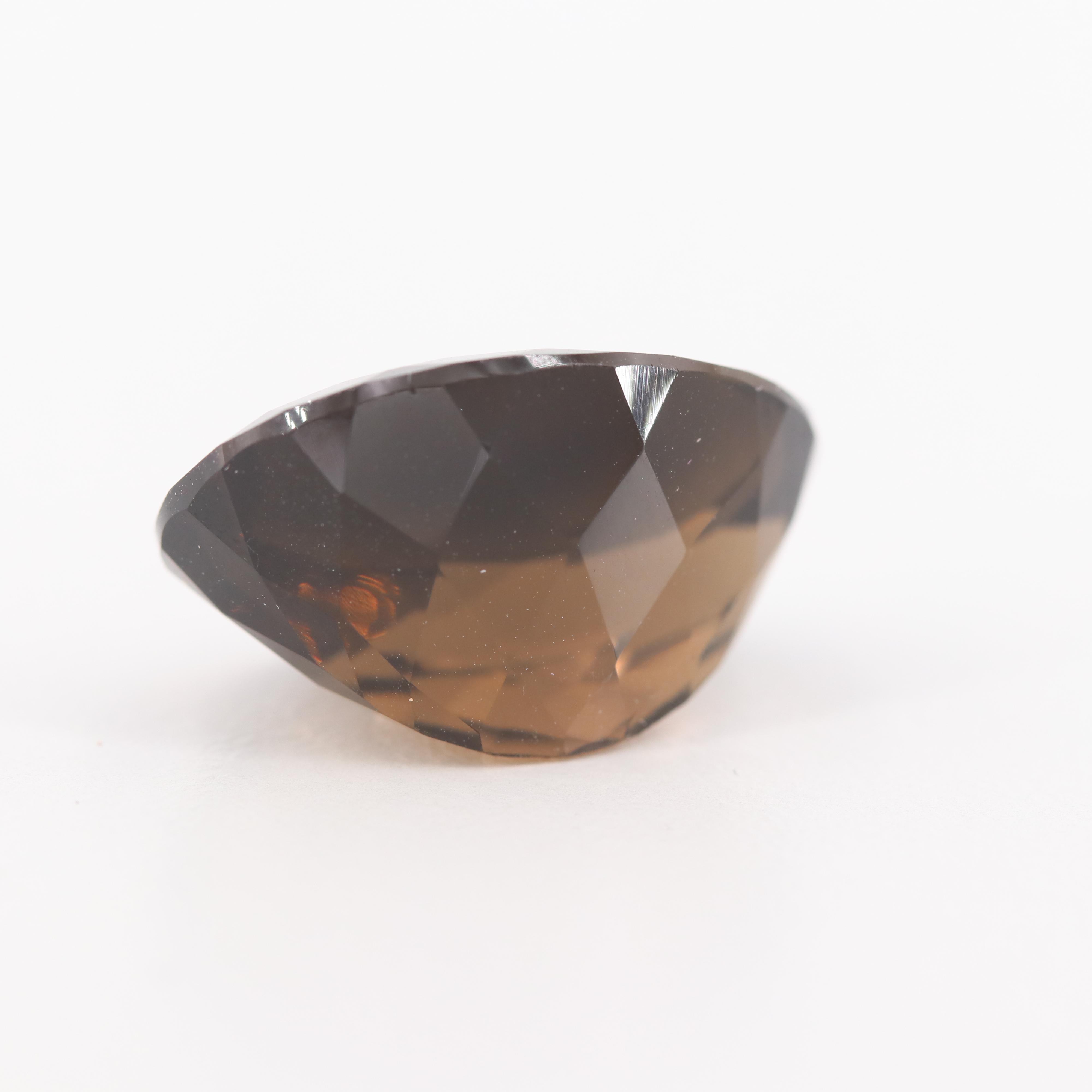 Loose 16.54 CT Smoky Quartz