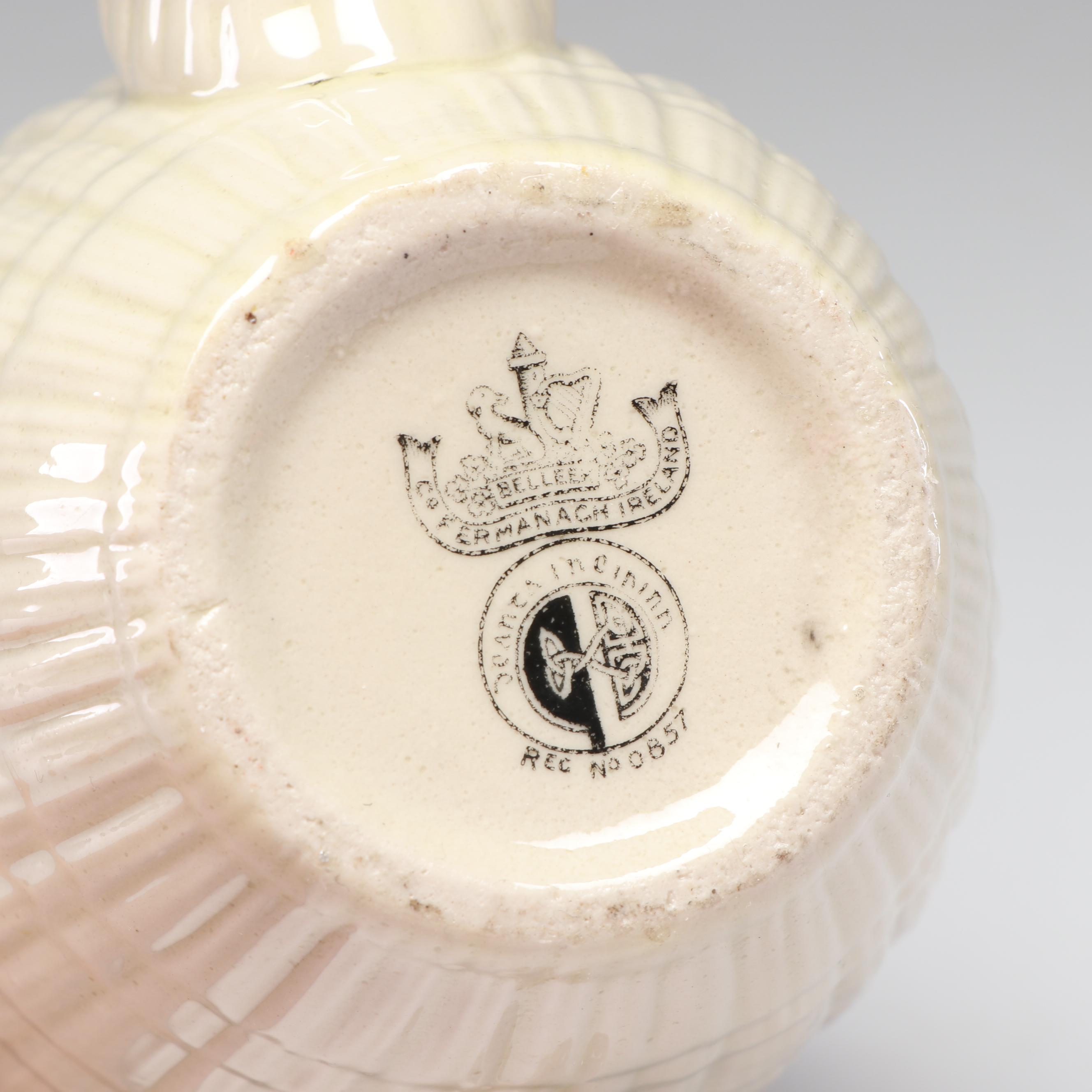 Belleek Porcelain Tea Serving and Tableware Pieces