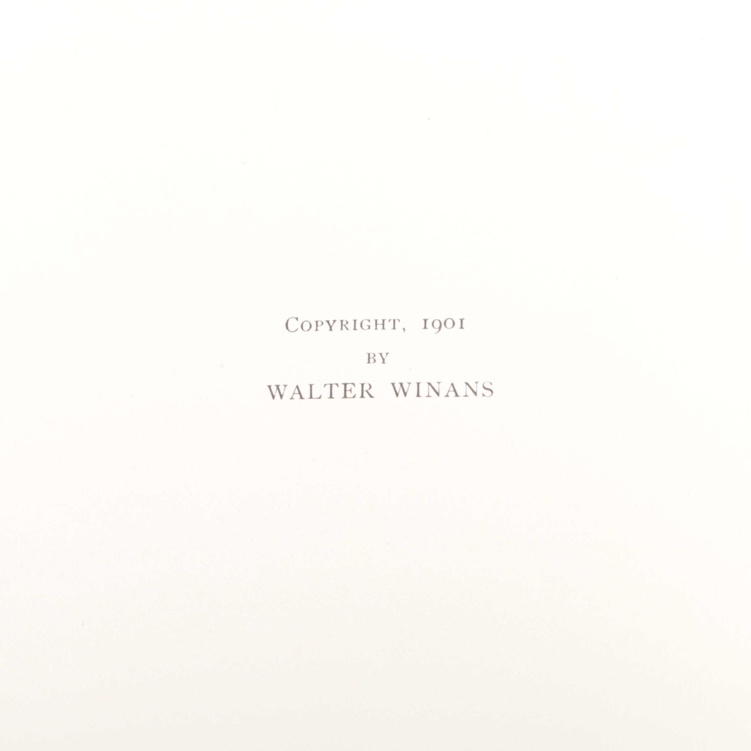 1901 First Edition "The Art of Revolver Shooting" by Walter Winans