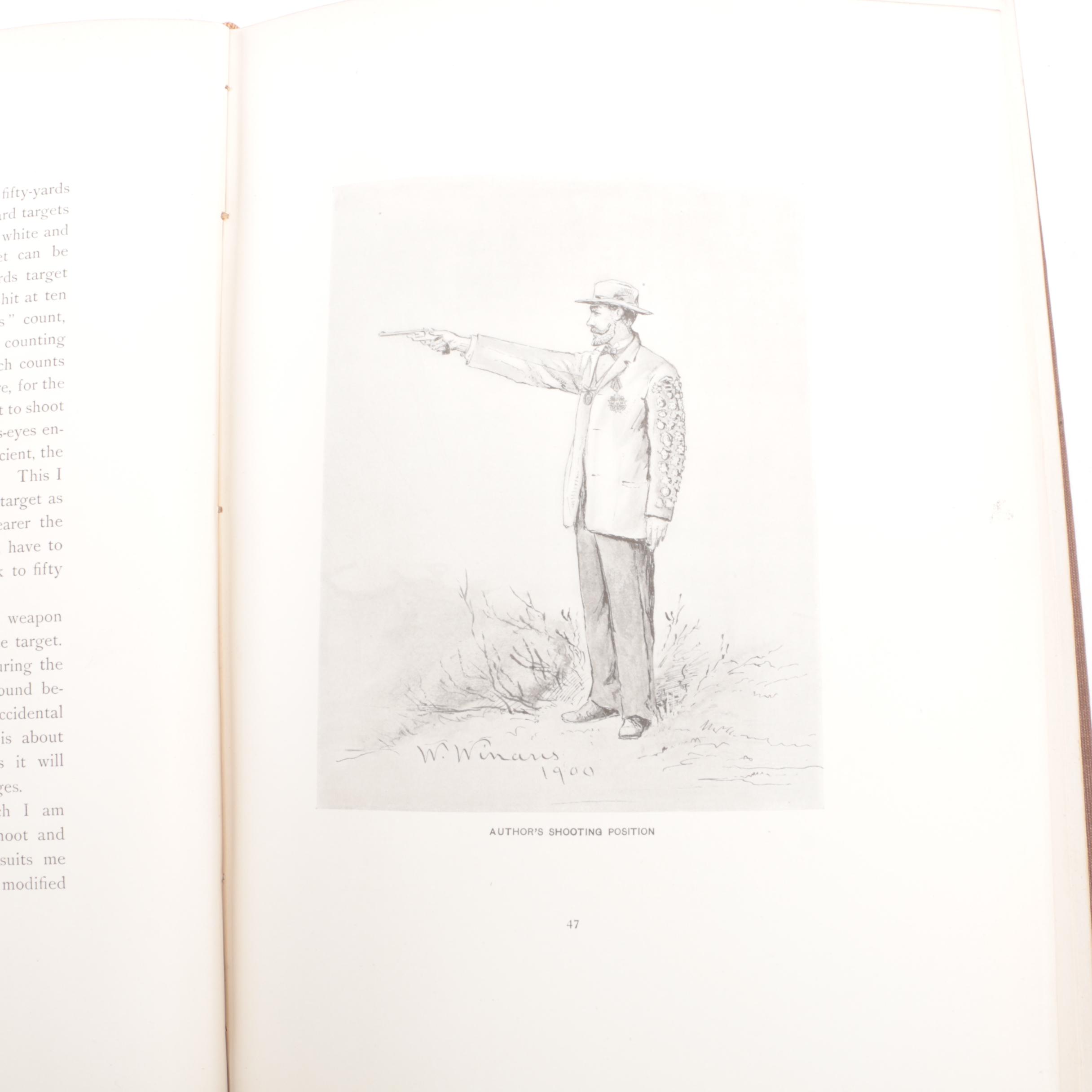 1901 First Edition "The Art of Revolver Shooting" by Walter Winans