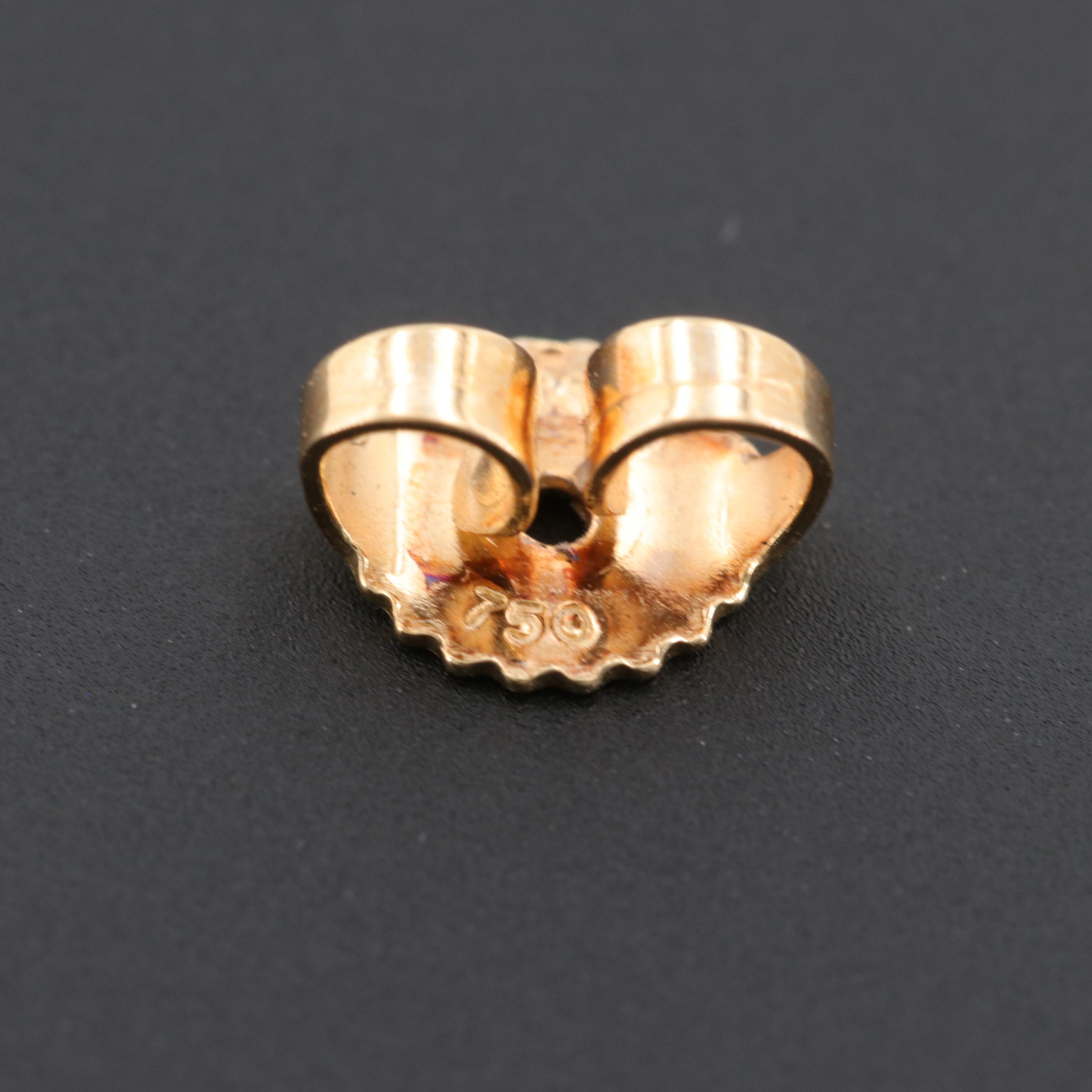 Tiffany & Co. 18K Yellow Gold Twisted Knot Earrings