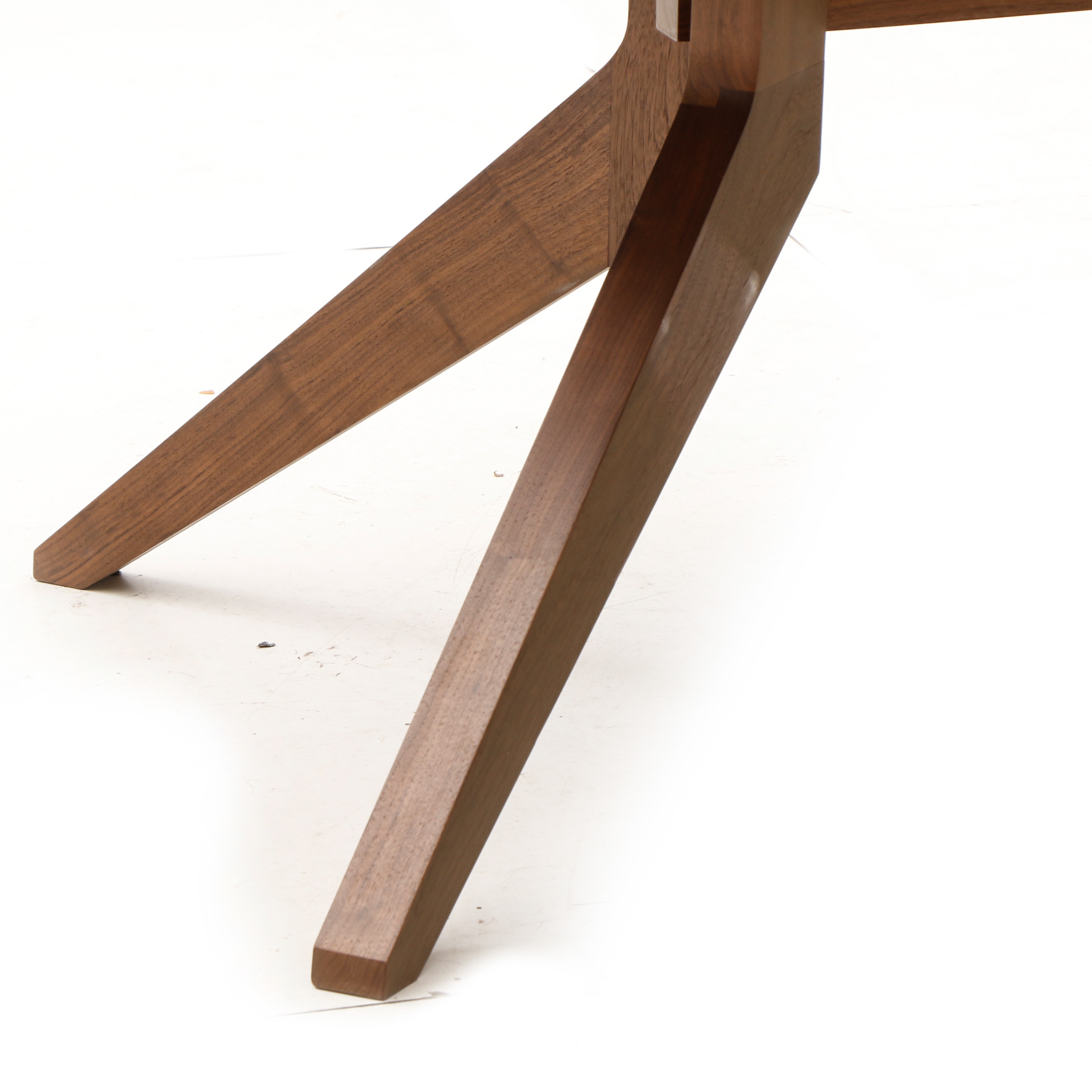 Contemporary Walnut "Cross Extension Table" by Matthew Hilton for Case