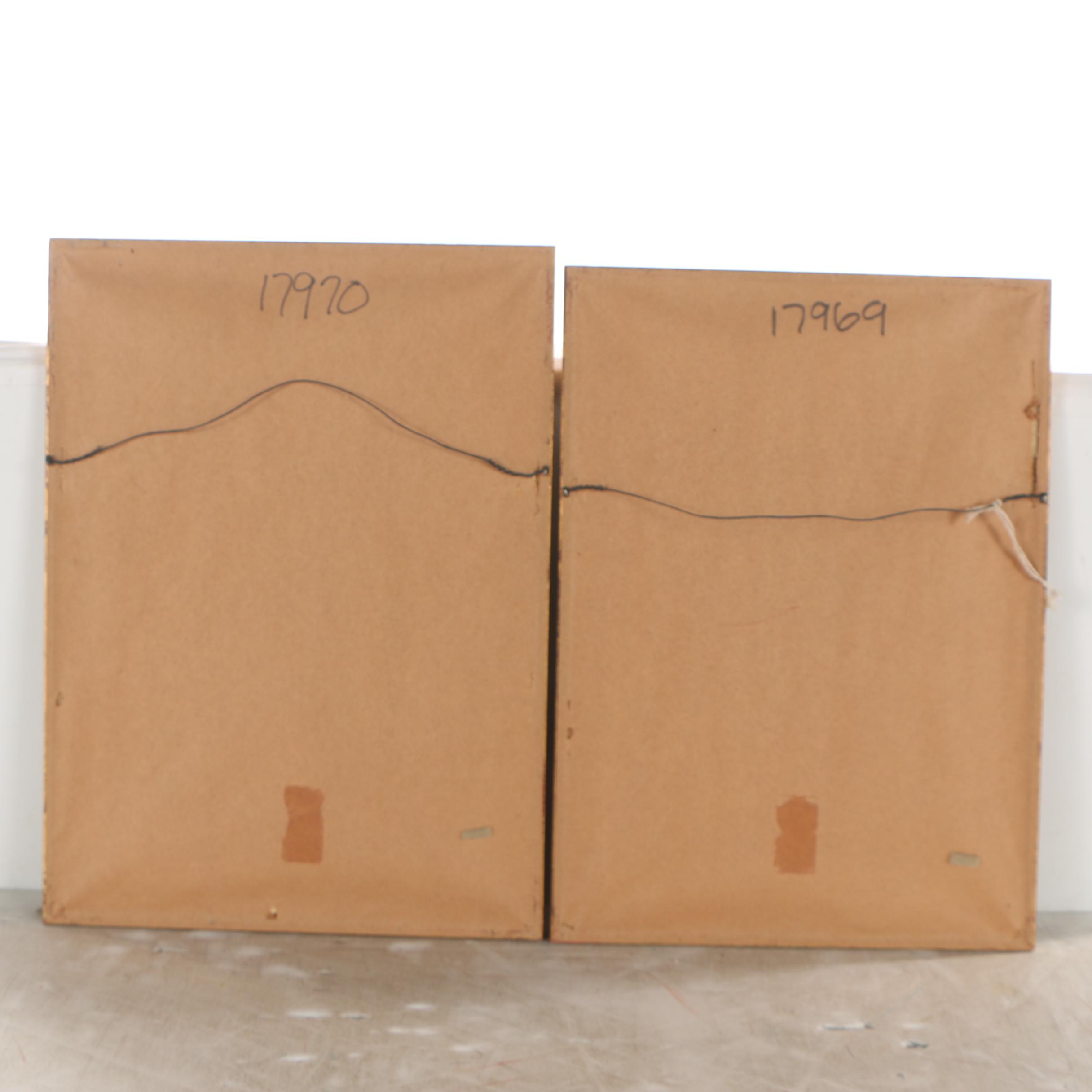 Renaissance Motif Chromolithographs from Racinet's "L'Ornement Polychrome"