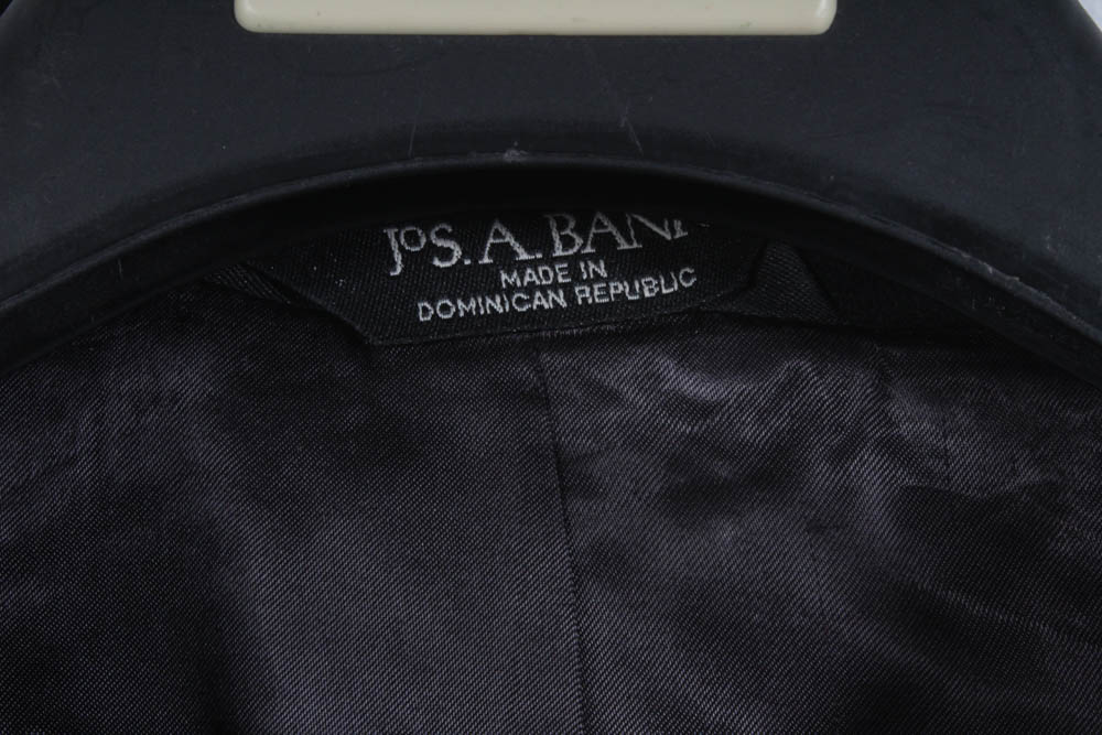 Men's Jos. A. Bank Black Cashmere Overcoat