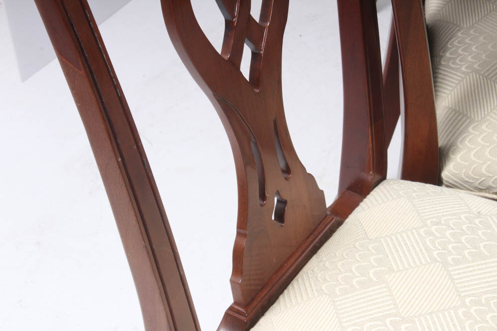 Ethan Allen "Georgian Court" Dining Table and Chair Set